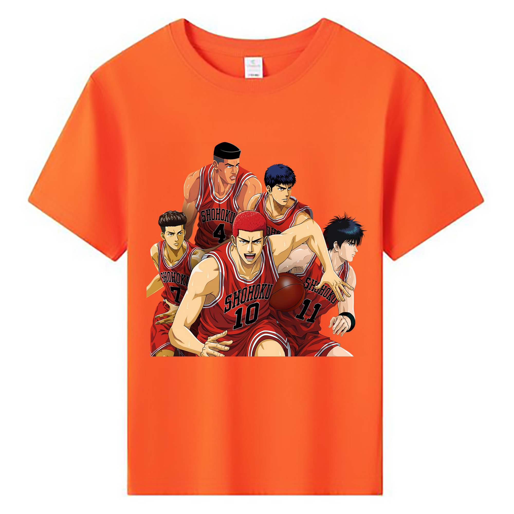 （画像用） SLAM DUNK／スラムダンク 綿100％キッズTシャツ（フロントプリント）