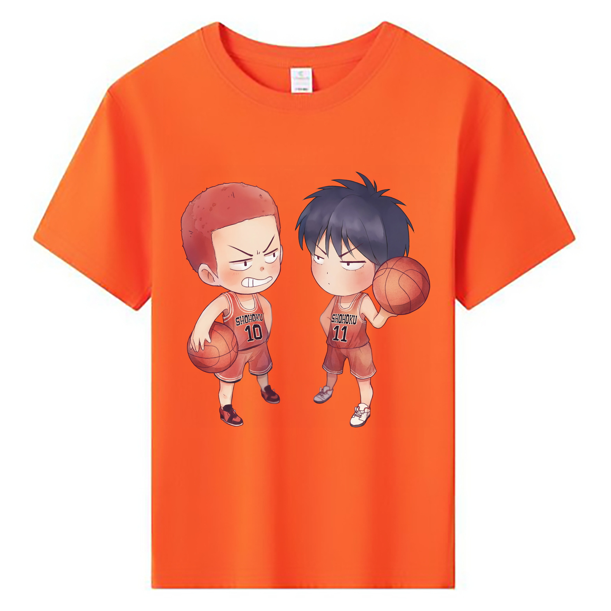 （画像用） SLAM DUNK／スラムダンク 綿100％キッズTシャツ（フロントプリント）