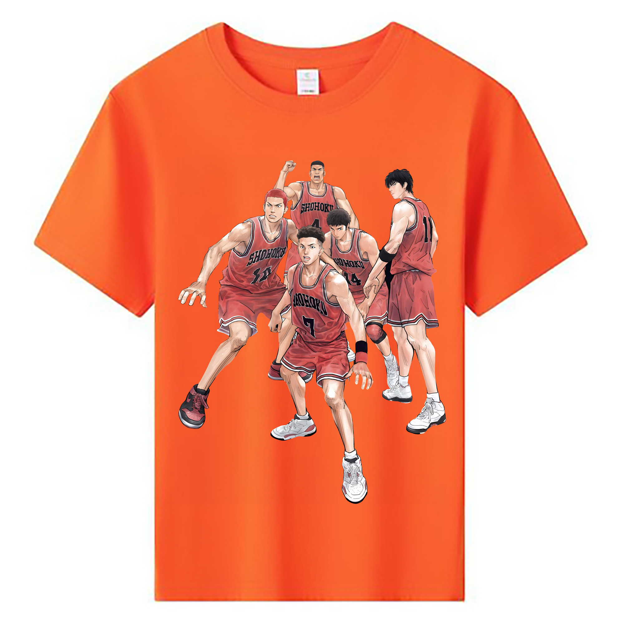 （画像用） SLAM DUNK／スラムダンク 綿100％キッズTシャツ（フロントプリント）