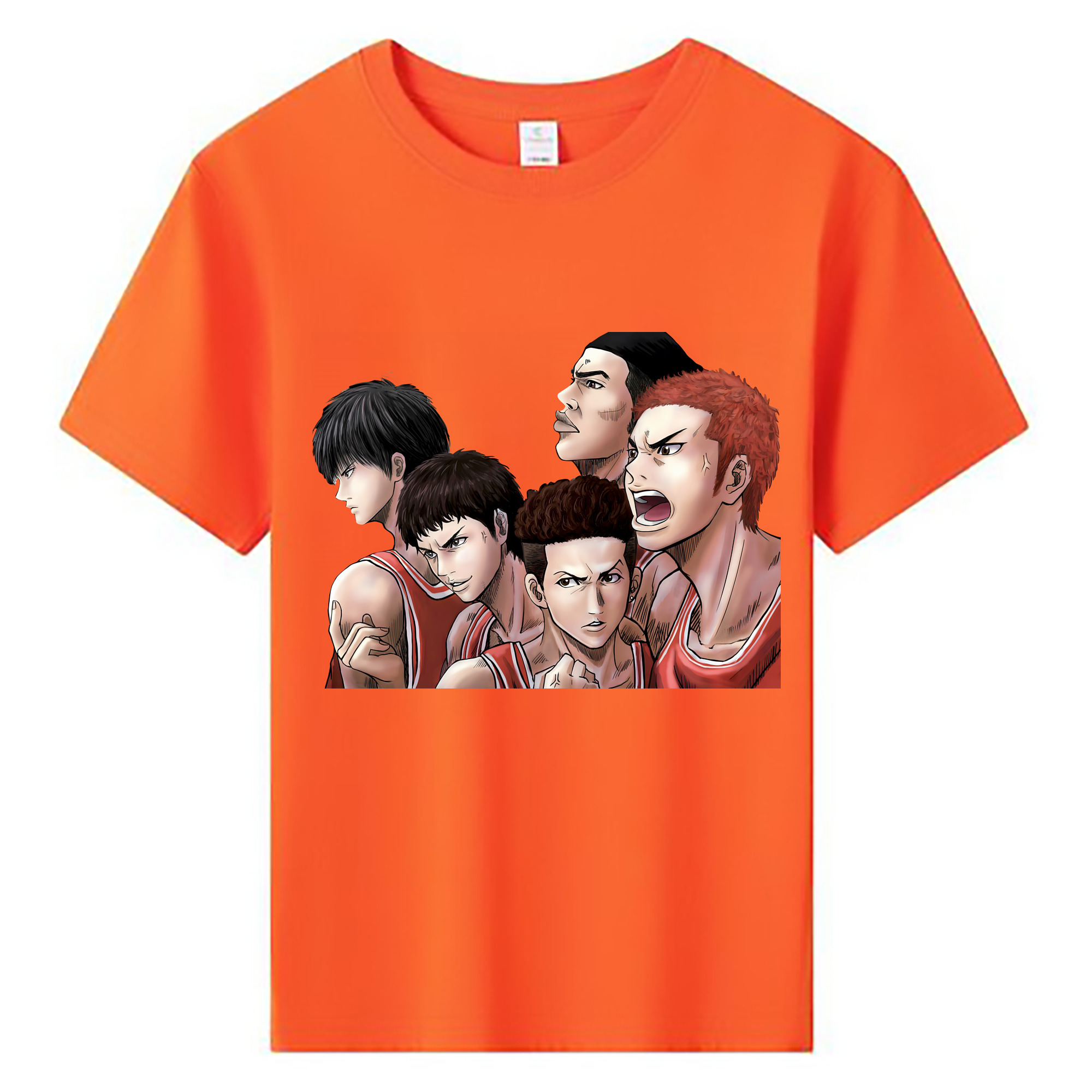 （画像用） SLAM DUNK／スラムダンク 綿100％キッズTシャツ（フロントプリント）
