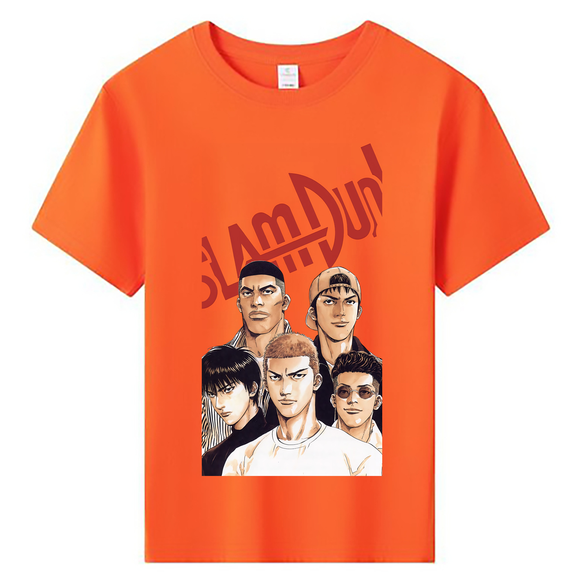 （画像用） SLAM DUNK／スラムダンク 綿100％キッズTシャツ（フロントプリント）