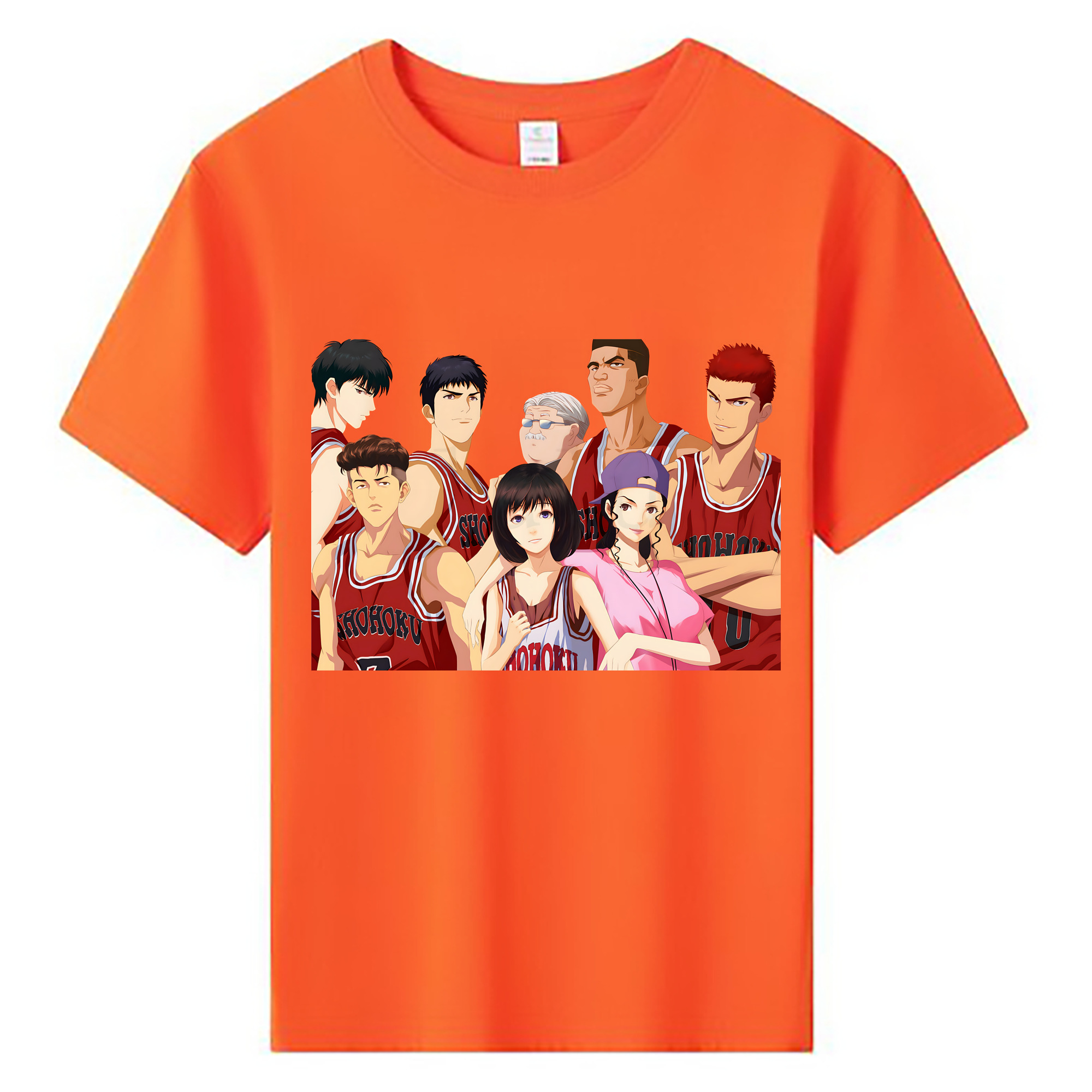 （画像用） SLAM DUNK／スラムダンク 綿100％キッズTシャツ（フロントプリント）