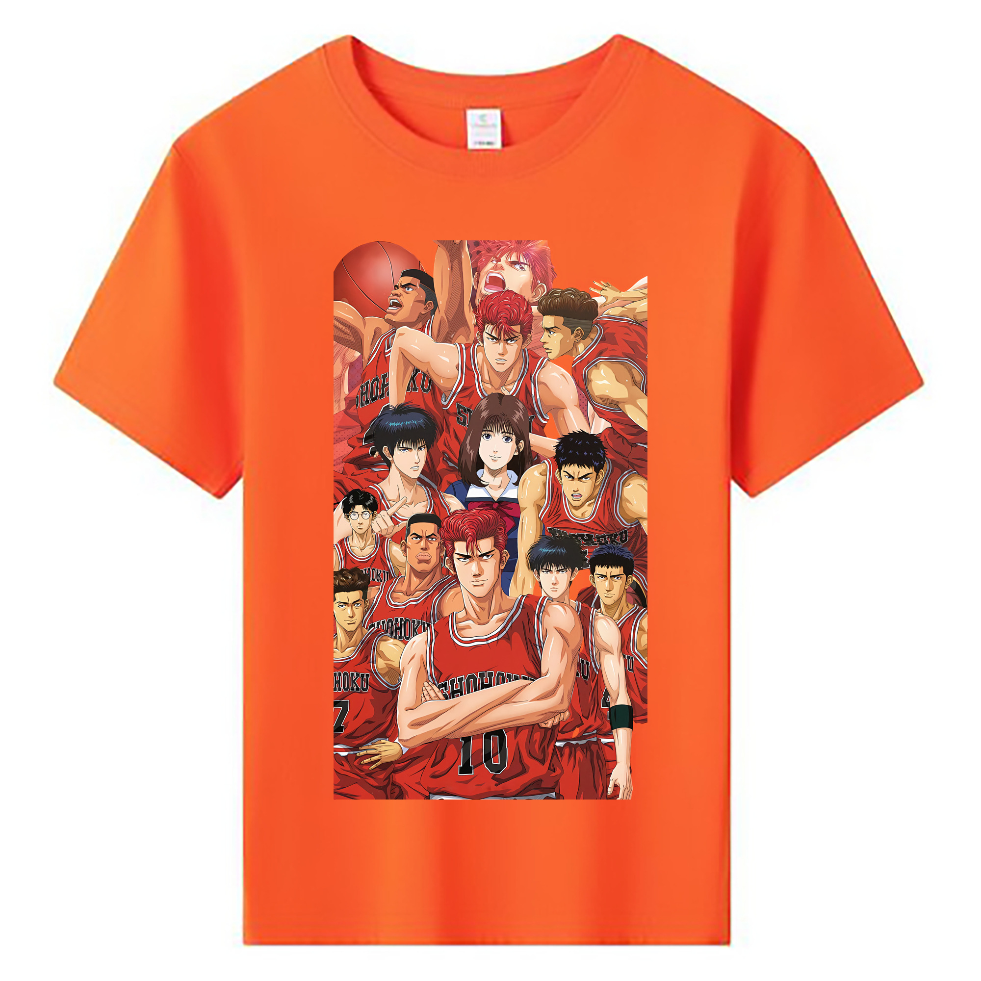 （画像用） SLAM DUNK／スラムダンク 綿100％キッズTシャツ（フロントプリント）
