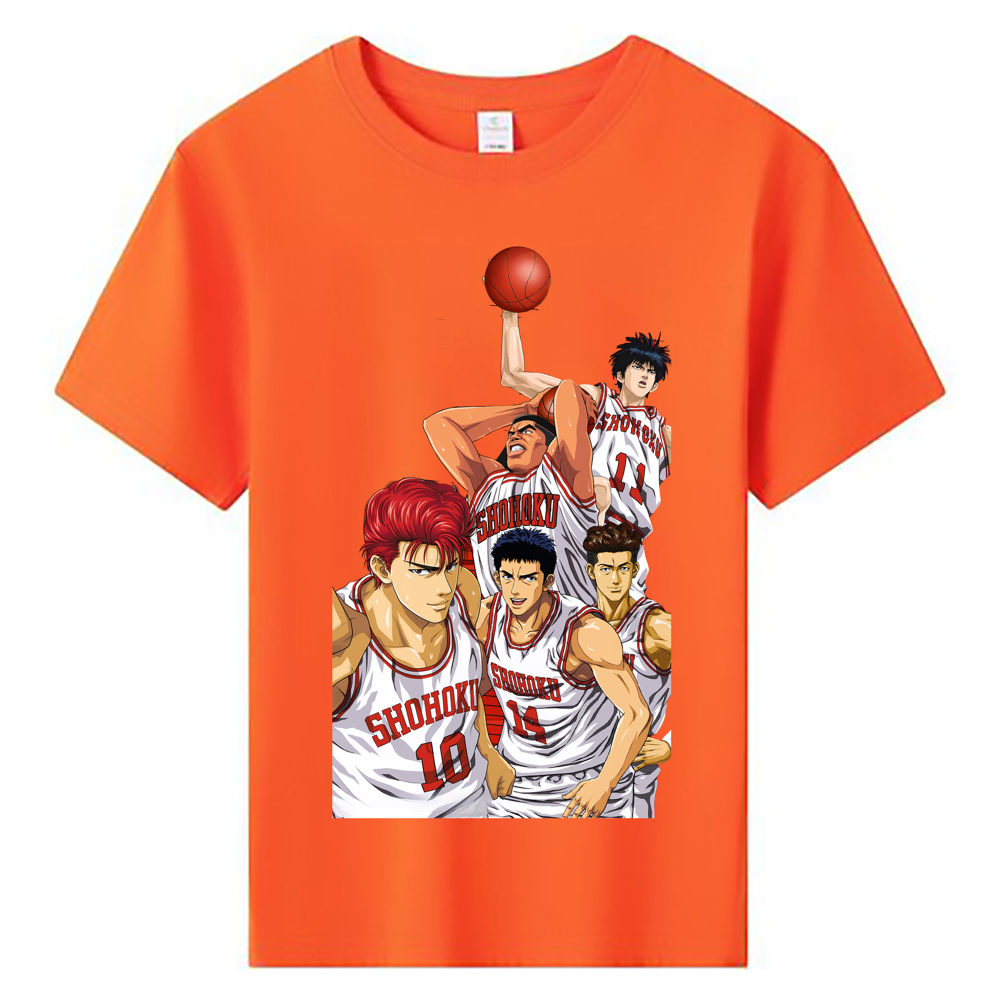 （画像用） SLAM DUNK／スラムダンク 綿100％キッズTシャツ（フロントプリント）