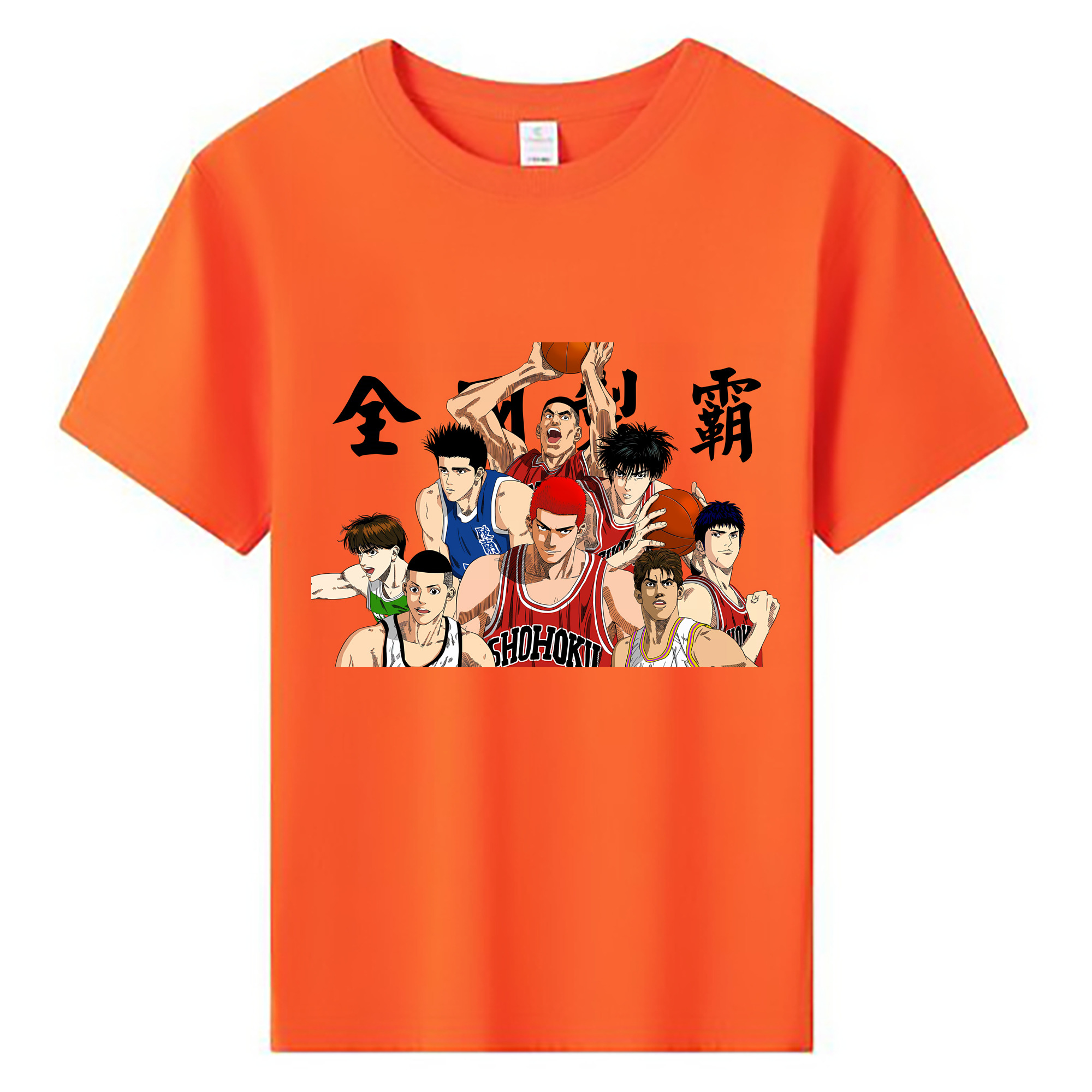 （画像用） SLAM DUNK／スラムダンク 綿100％キッズTシャツ（フロントプリント）