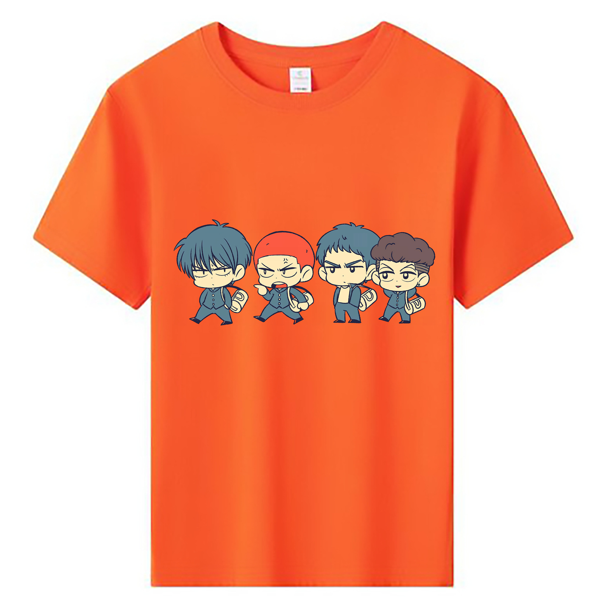 （画像用） SLAM DUNK／スラムダンク 綿100％キッズTシャツ（フロントプリント）