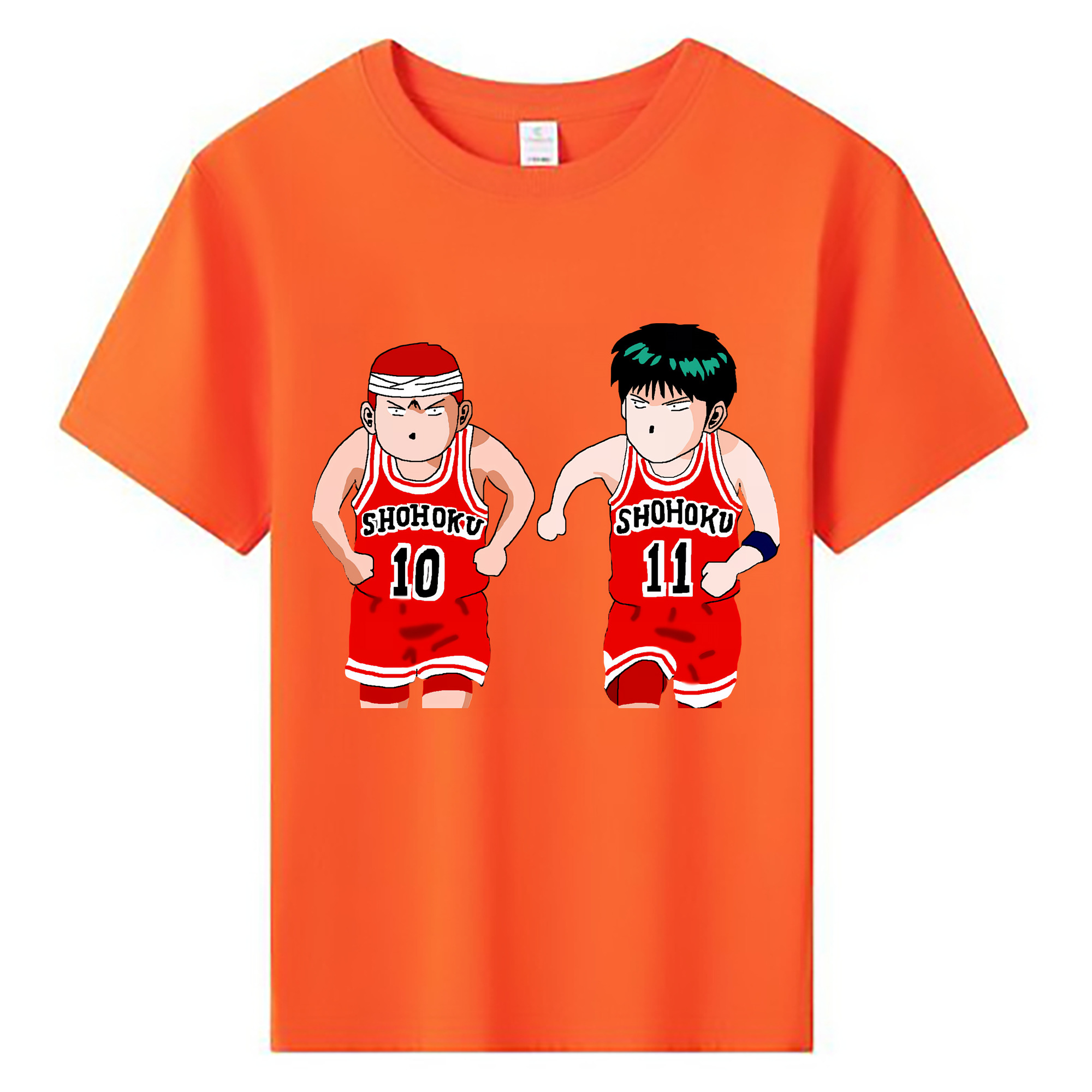 （画像用） SLAM DUNK／スラムダンク 綿100％キッズTシャツ（フロントプリント）