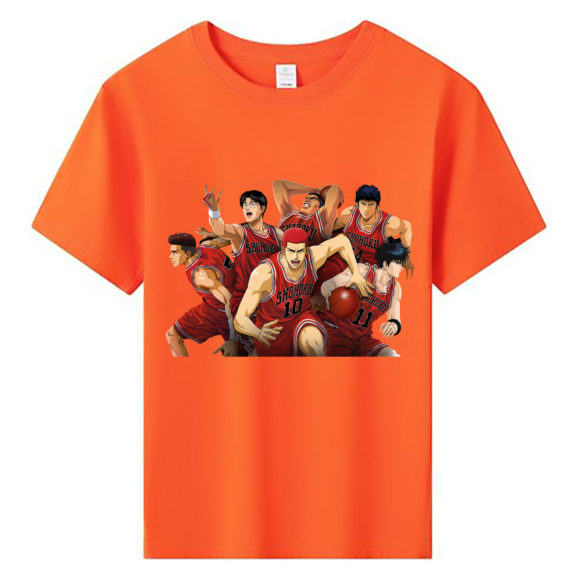 （画像用） SLAM DUNK／スラムダンク 綿100％キッズTシャツ（フロントプリント）