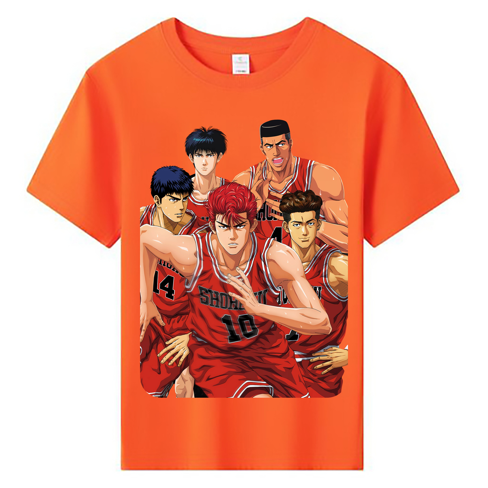（画像用） SLAM DUNK／スラムダンク 綿100％キッズTシャツ（フロントプリント）
