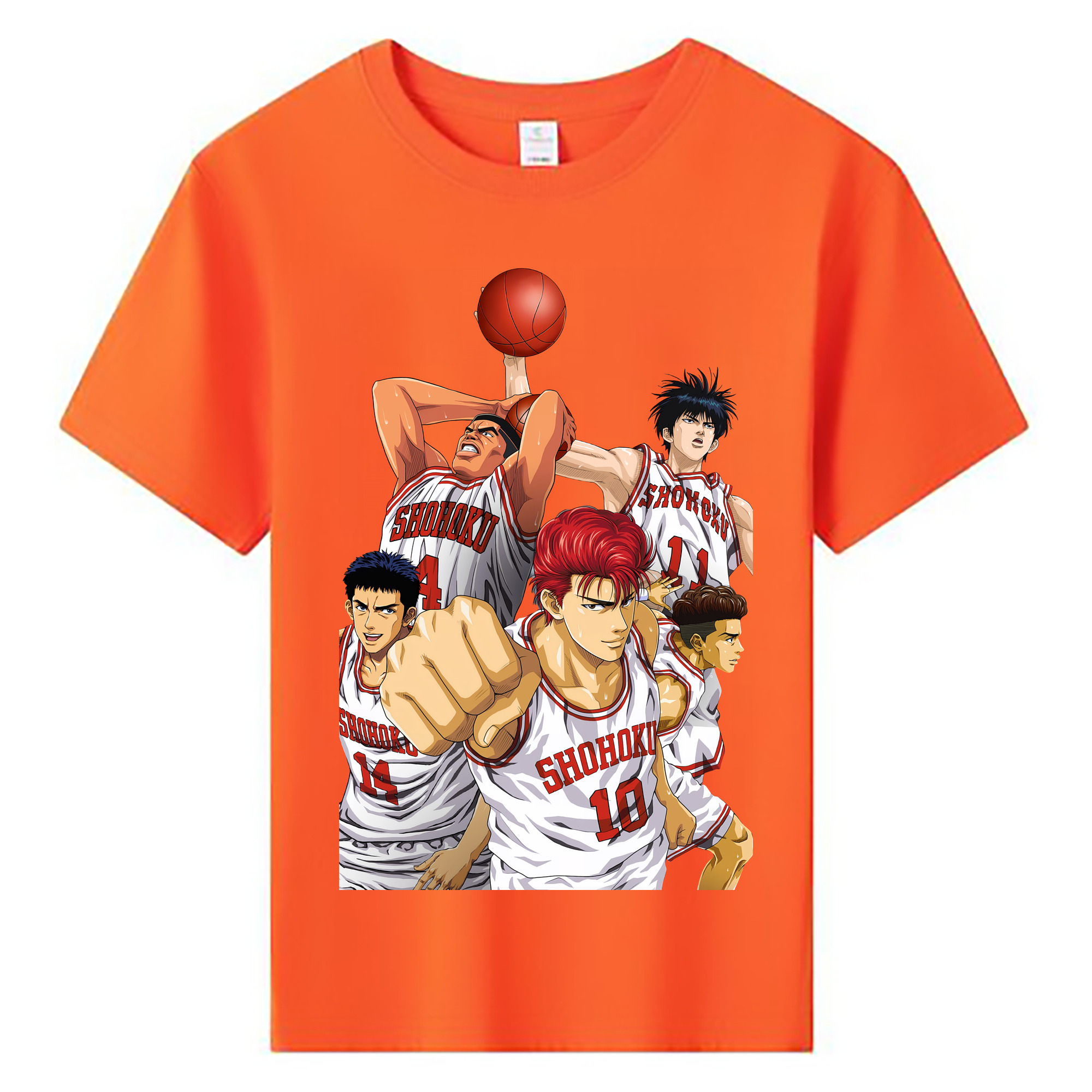 （画像用） SLAM DUNK／スラムダンク 綿100％キッズTシャツ（フロントプリント）