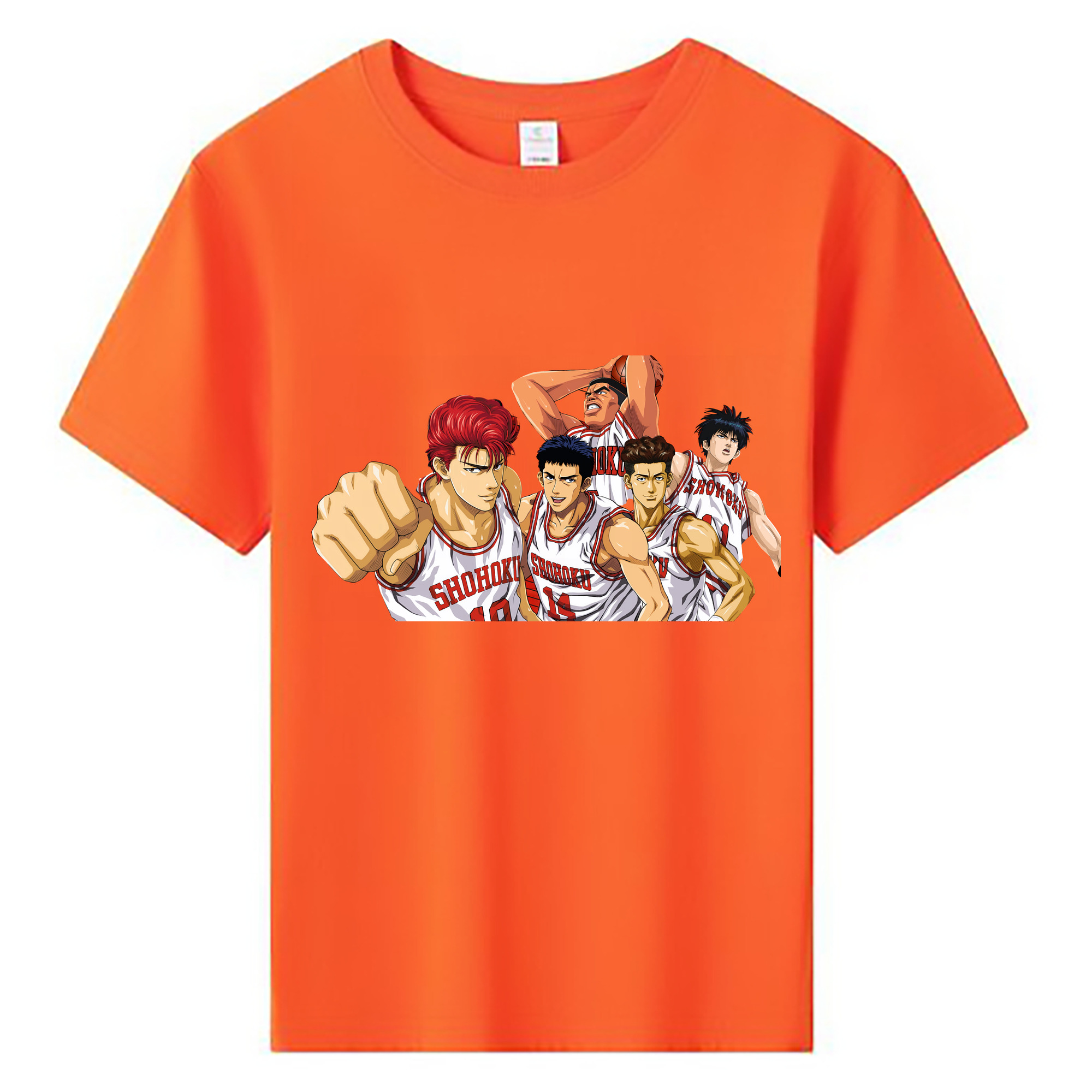 （画像用） SLAM DUNK／スラムダンク 綿100％キッズTシャツ（フロントプリント）
