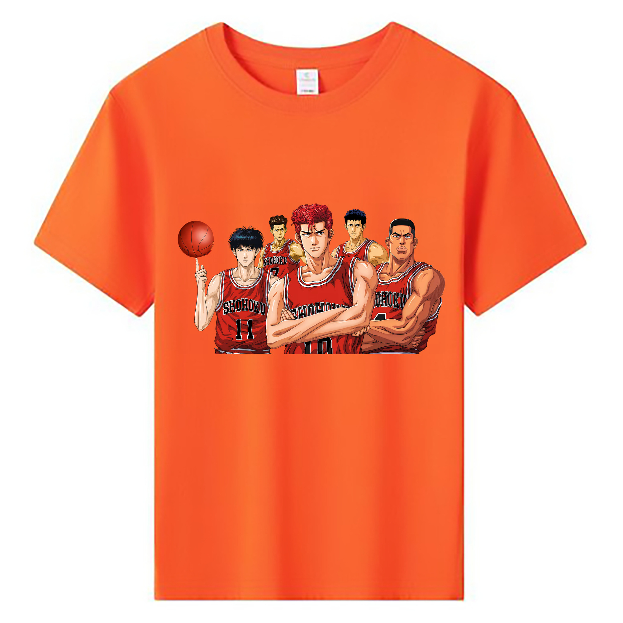 （画像用） SLAM DUNK／スラムダンク 綿100％キッズTシャツ（フロントプリント）