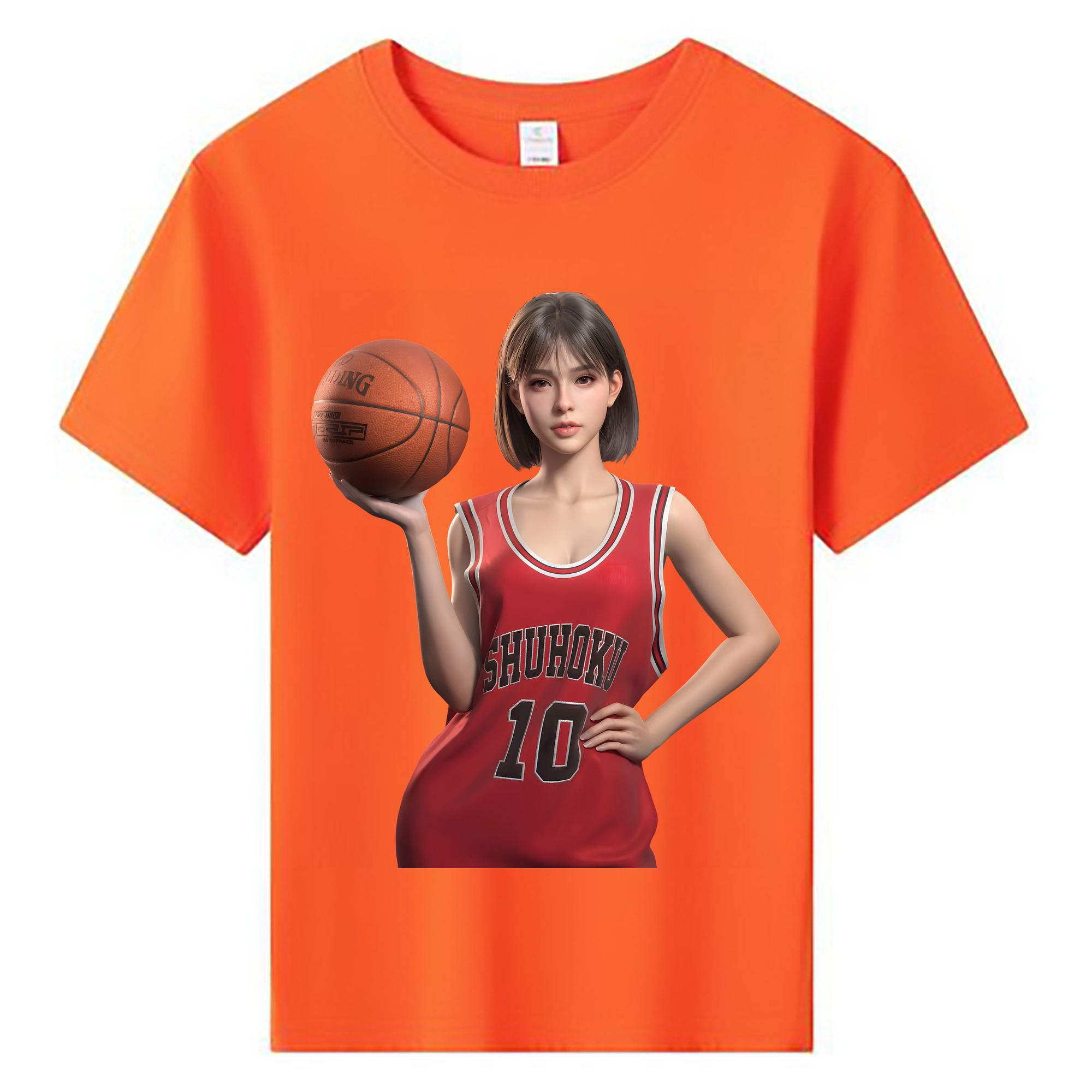 （画像用） SLAM DUNK／スラムダンク 綿100％キッズTシャツ（フロントプリント）