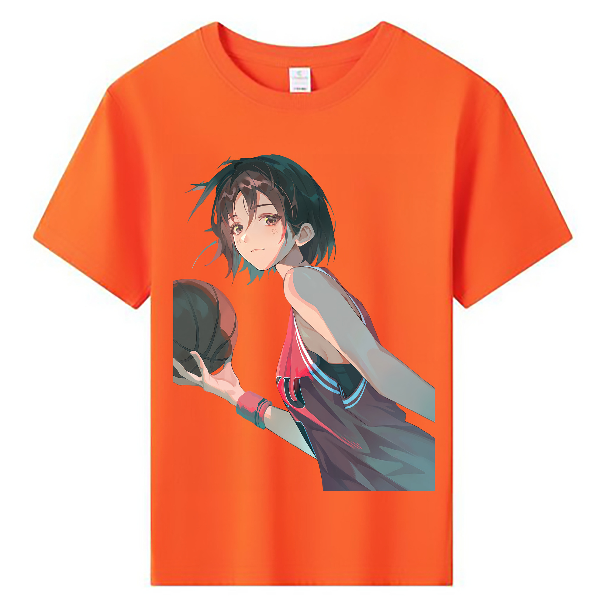 （画像用） SLAM DUNK／スラムダンク 綿100％キッズTシャツ（フロントプリント）