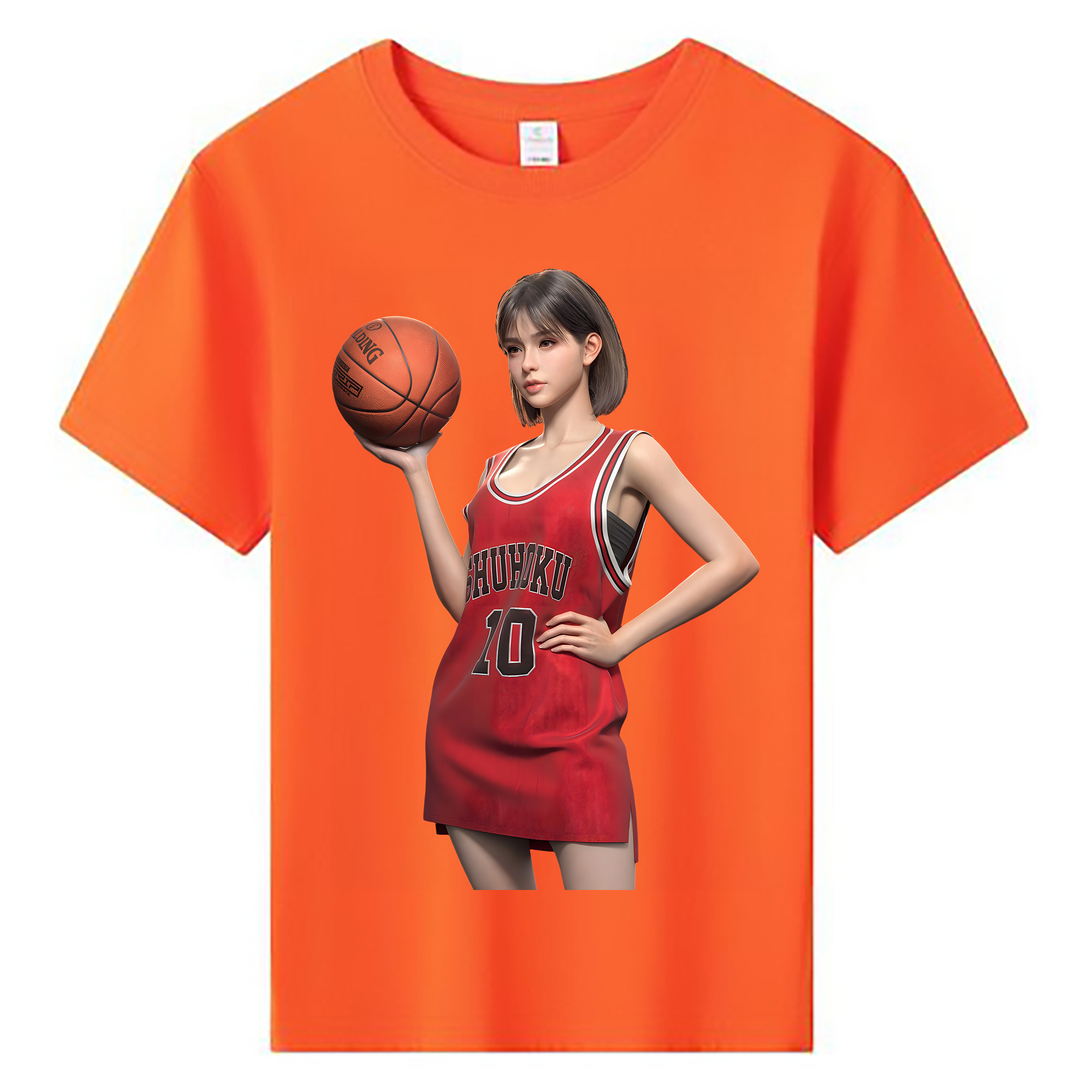 （画像用） SLAM DUNK／スラムダンク 綿100％キッズTシャツ（フロントプリント）