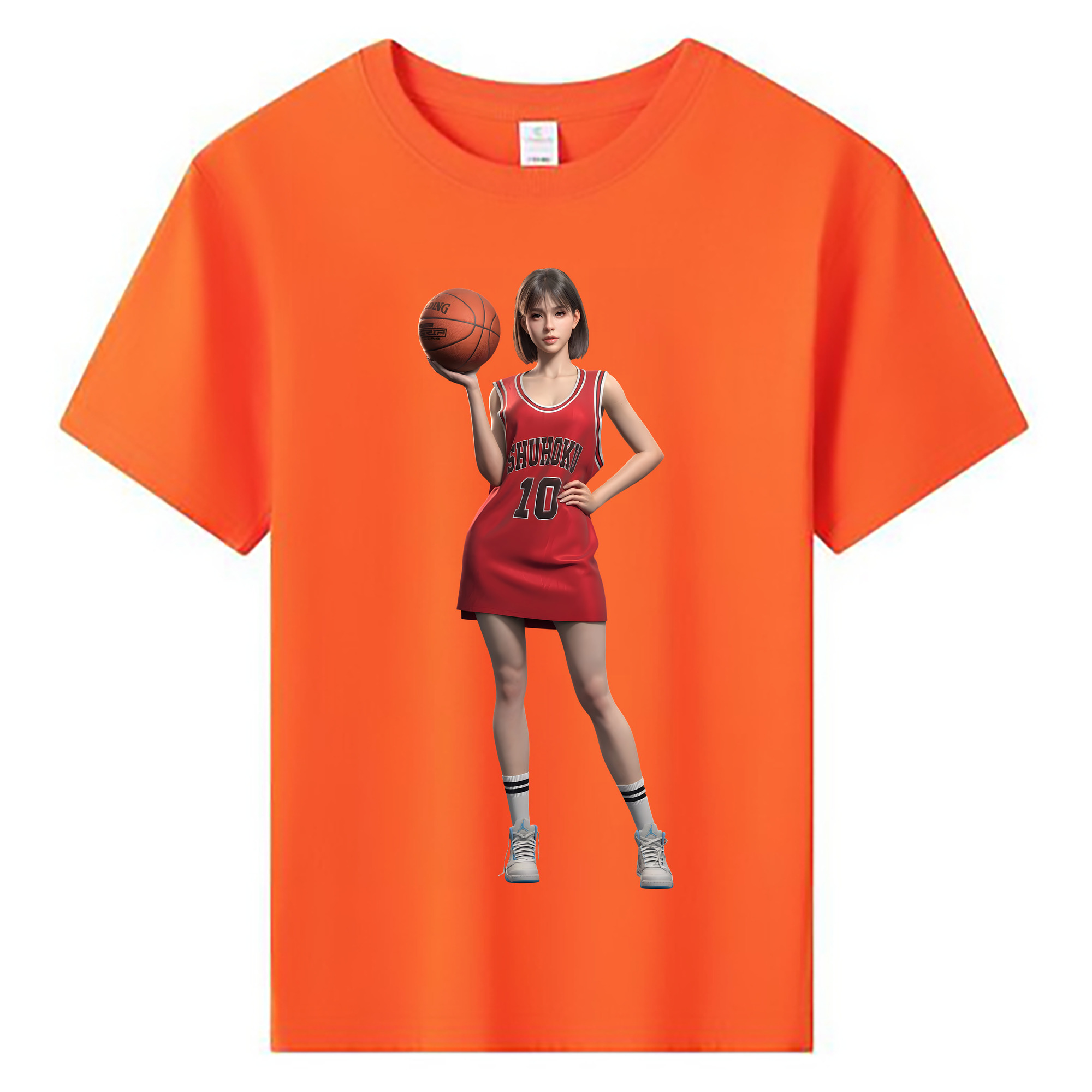 （画像用） SLAM DUNK／スラムダンク 綿100％キッズTシャツ（フロントプリント）