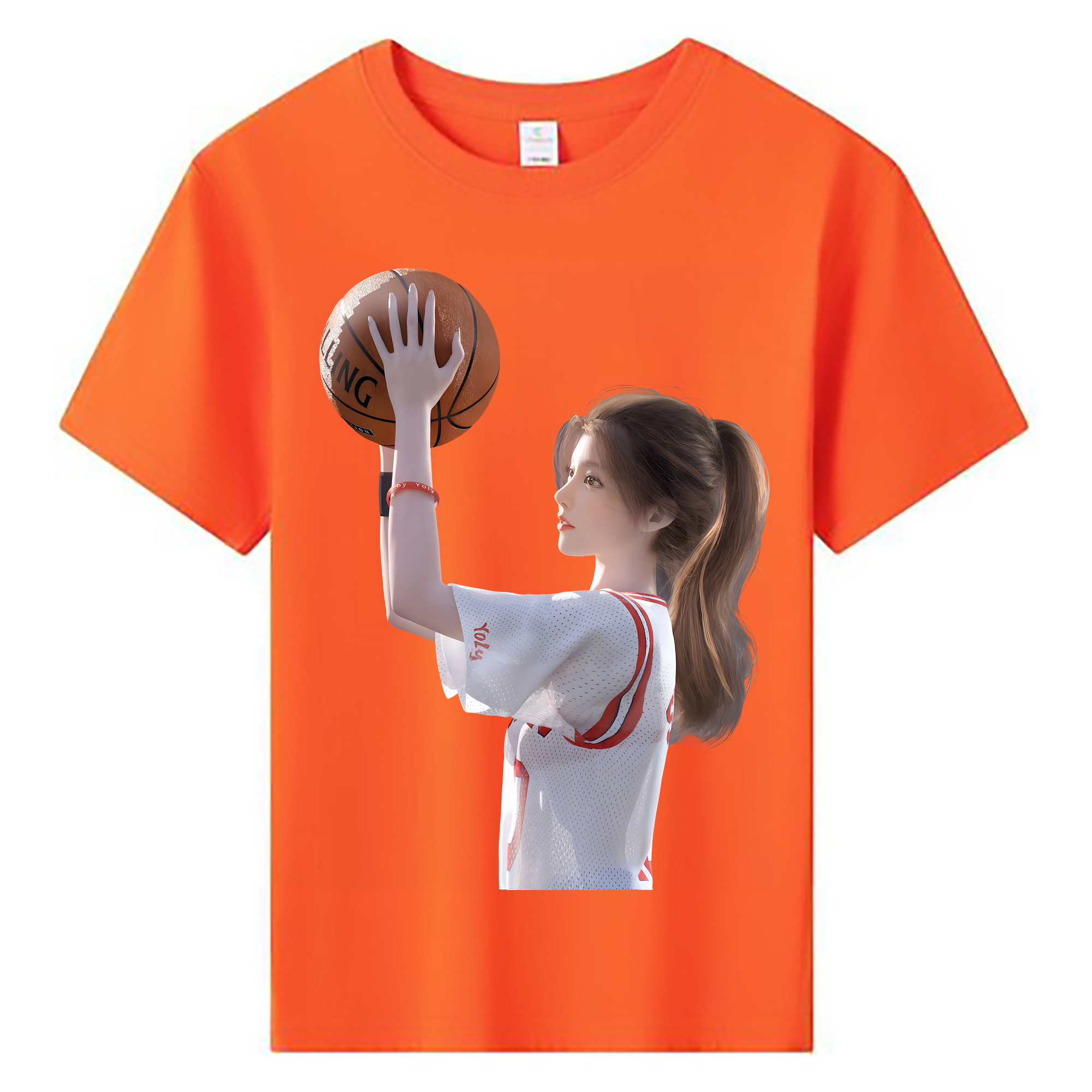 （画像用） SLAM DUNK／スラムダンク 綿100％キッズTシャツ（フロントプリント）