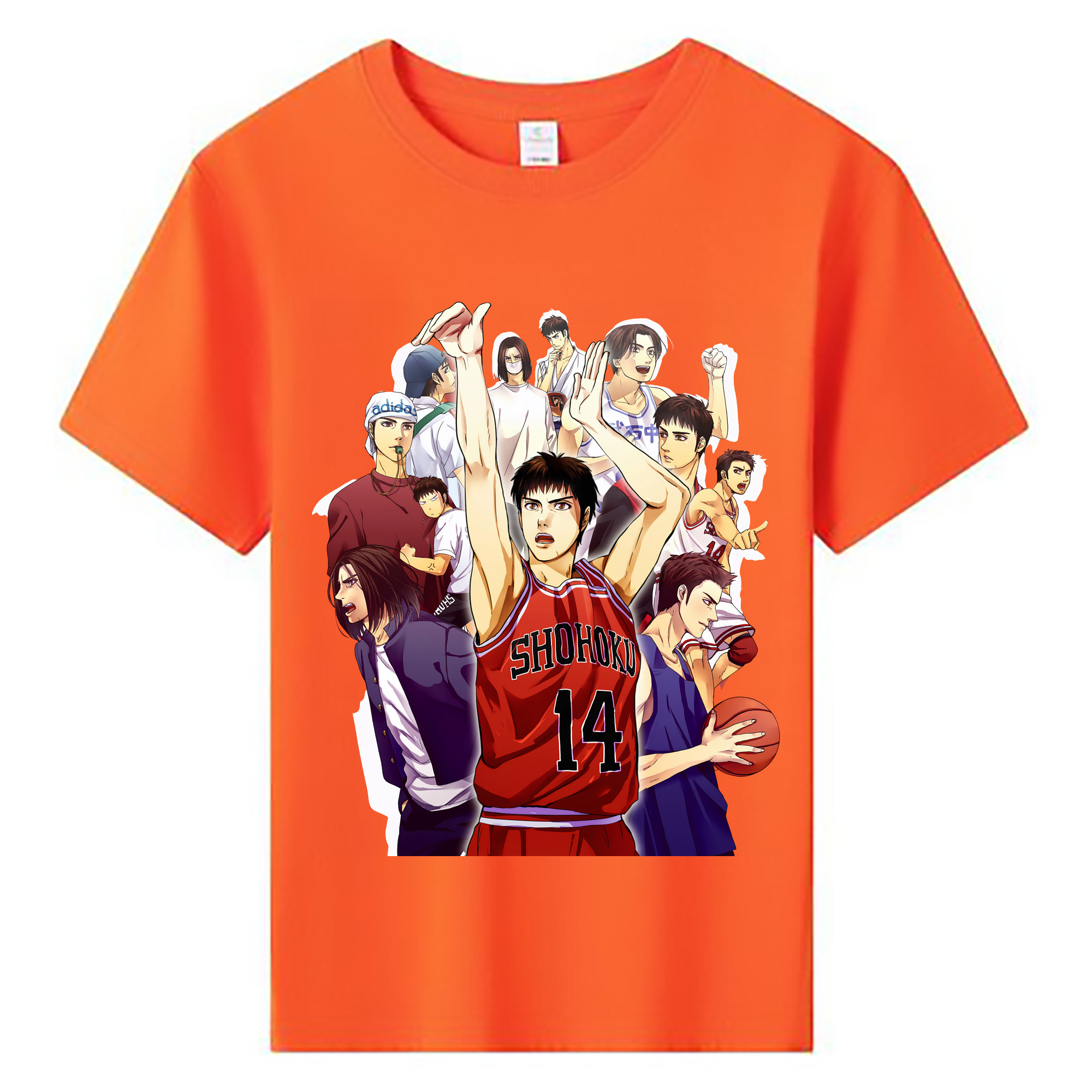 （画像用） SLAM DUNK／スラムダンク 綿100％キッズTシャツ（フロントプリント）