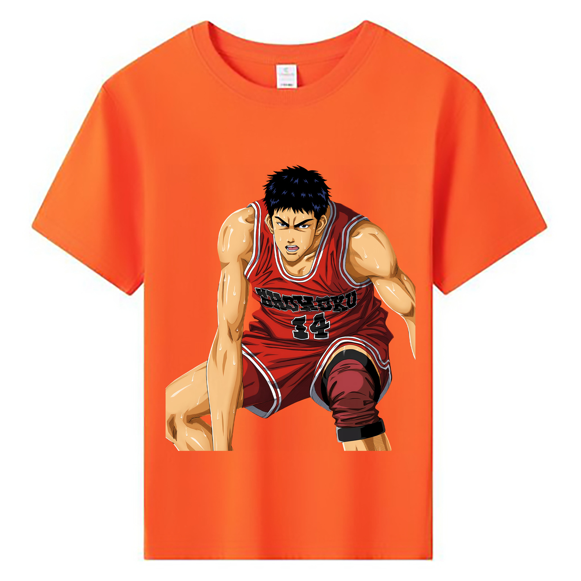 （画像用） SLAM DUNK／スラムダンク 綿100％キッズTシャツ（フロントプリント）