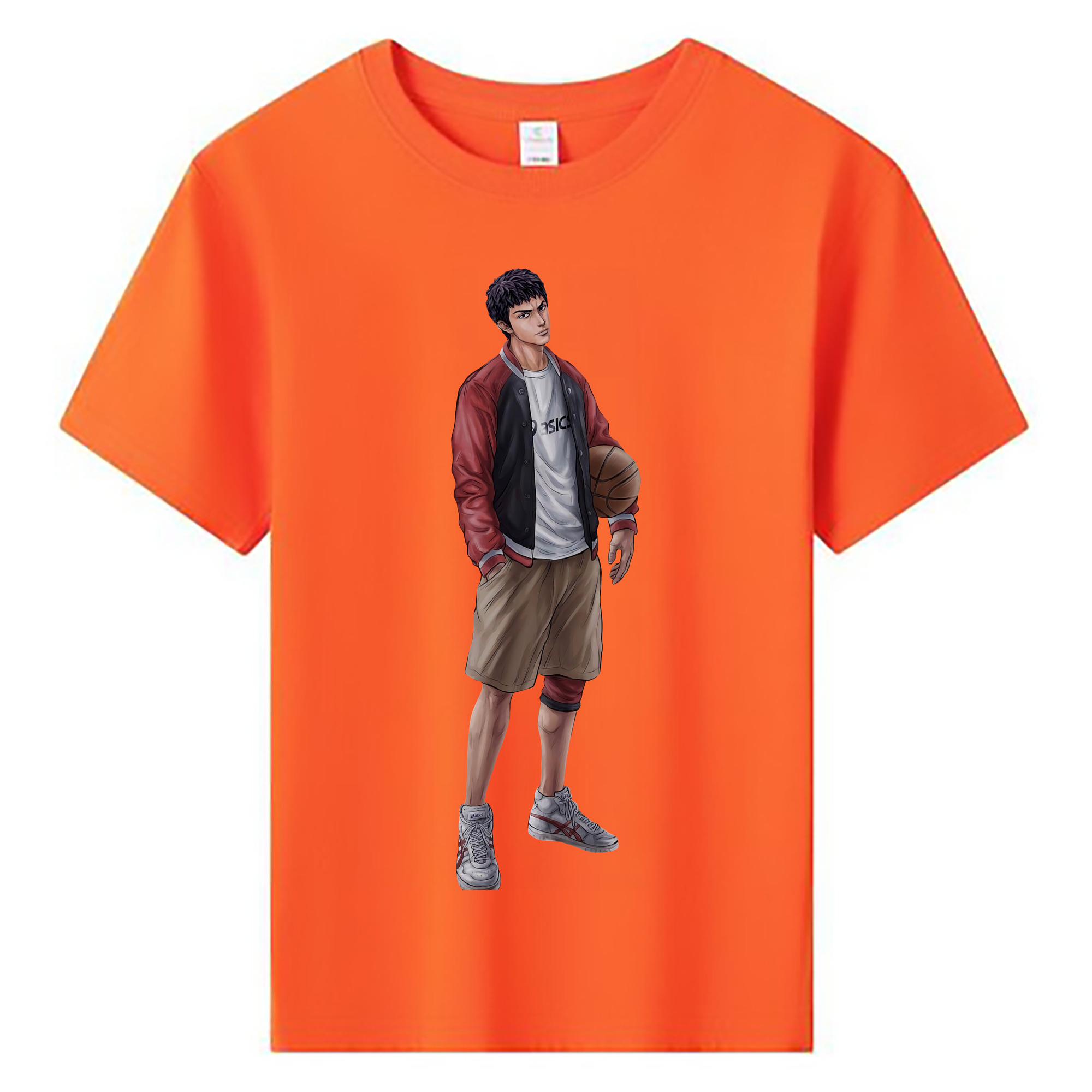 （画像用） SLAM DUNK／スラムダンク 綿100％キッズTシャツ（フロントプリント）