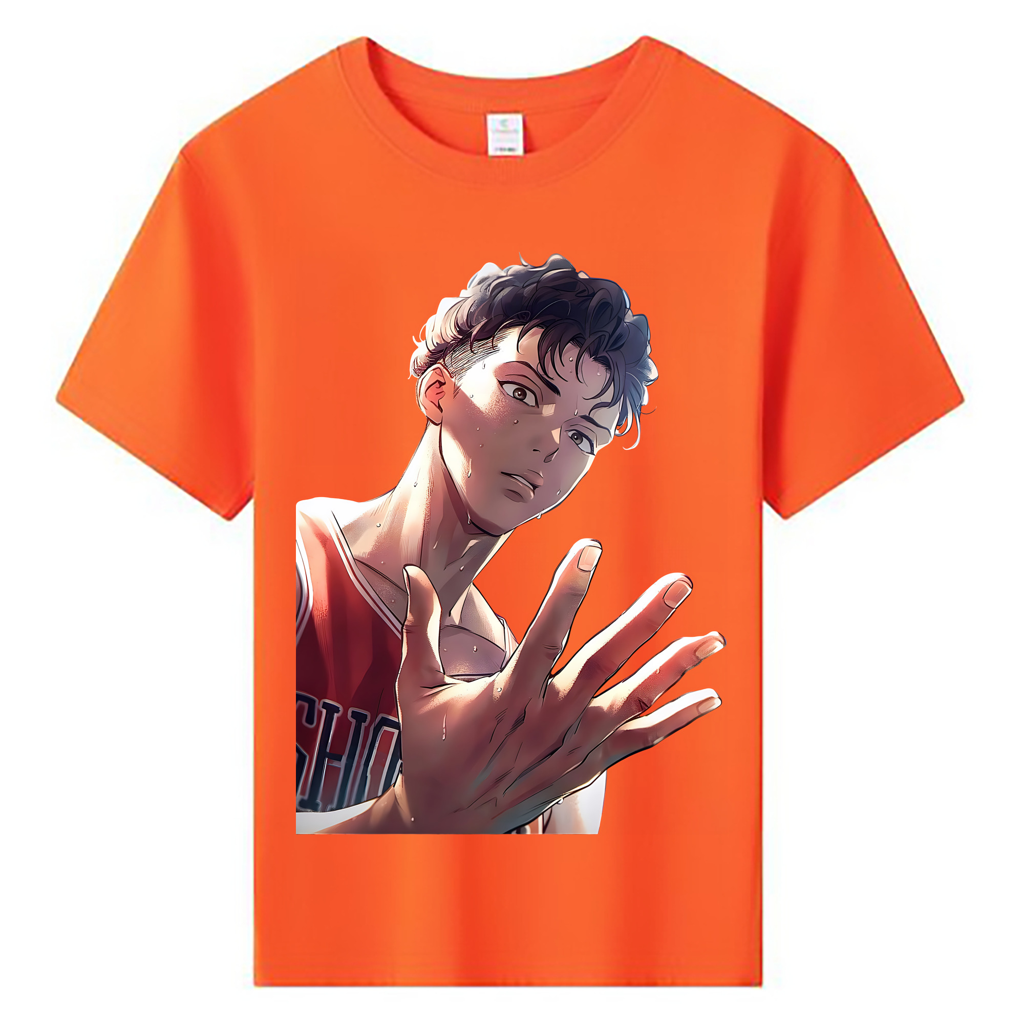（画像用） SLAM DUNK／スラムダンク 綿100％キッズTシャツ（フロントプリント）