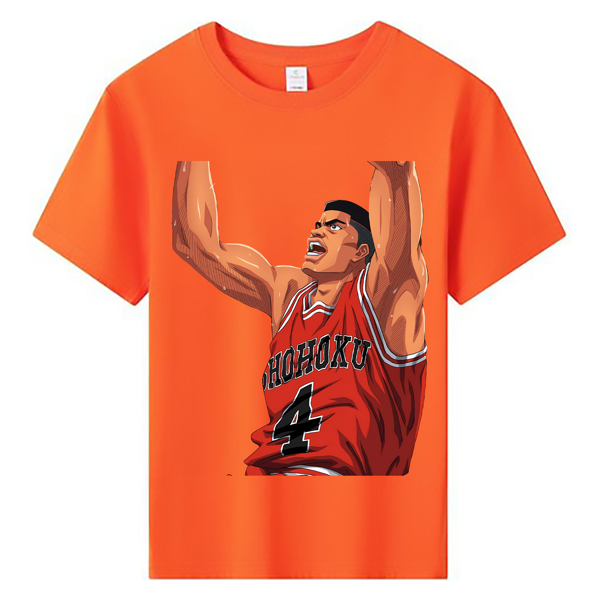 （画像用） SLAM DUNK／スラムダンク 綿100％キッズTシャツ（フロントプリント）
