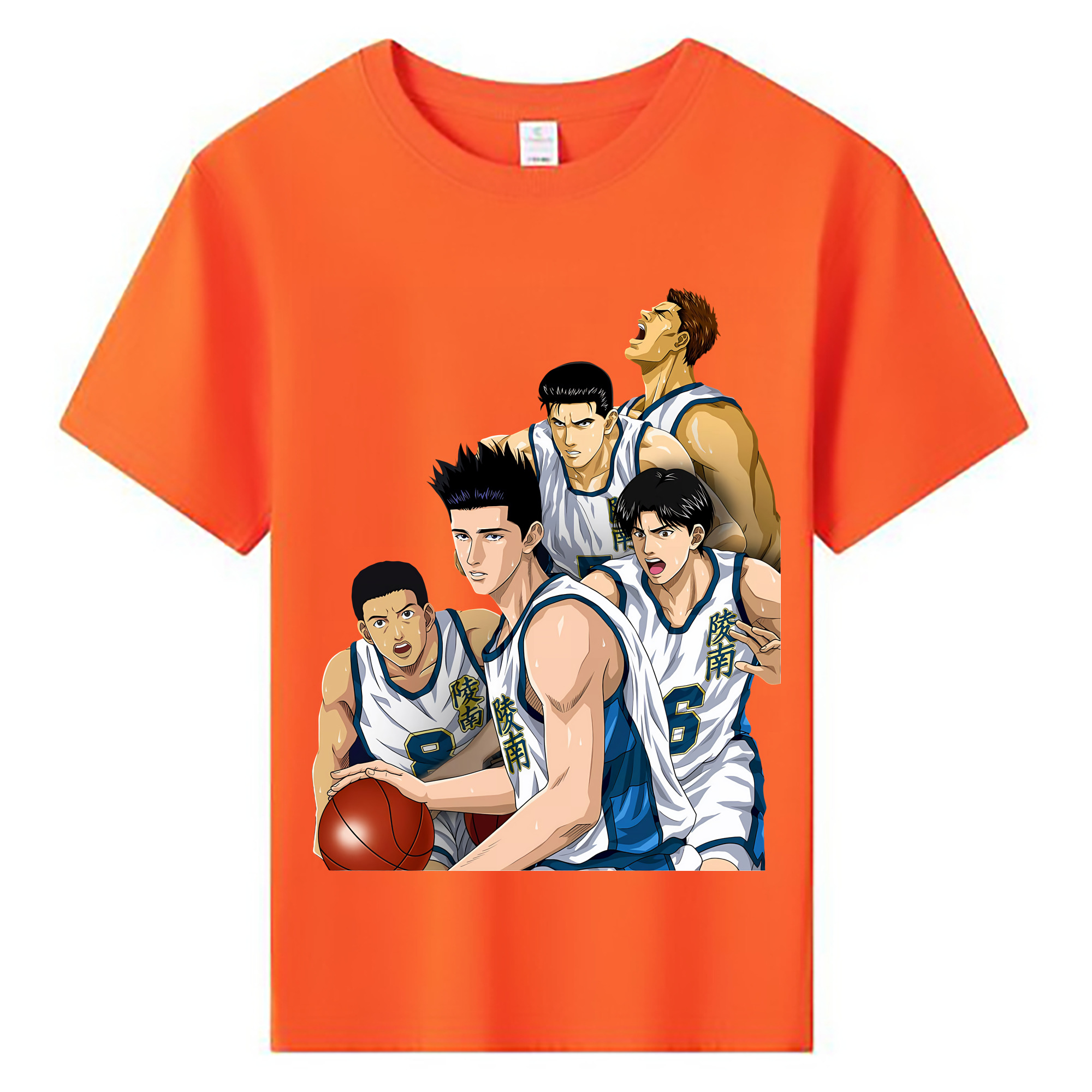 （画像用） SLAM DUNK／スラムダンク 綿100％キッズTシャツ（フロントプリント）