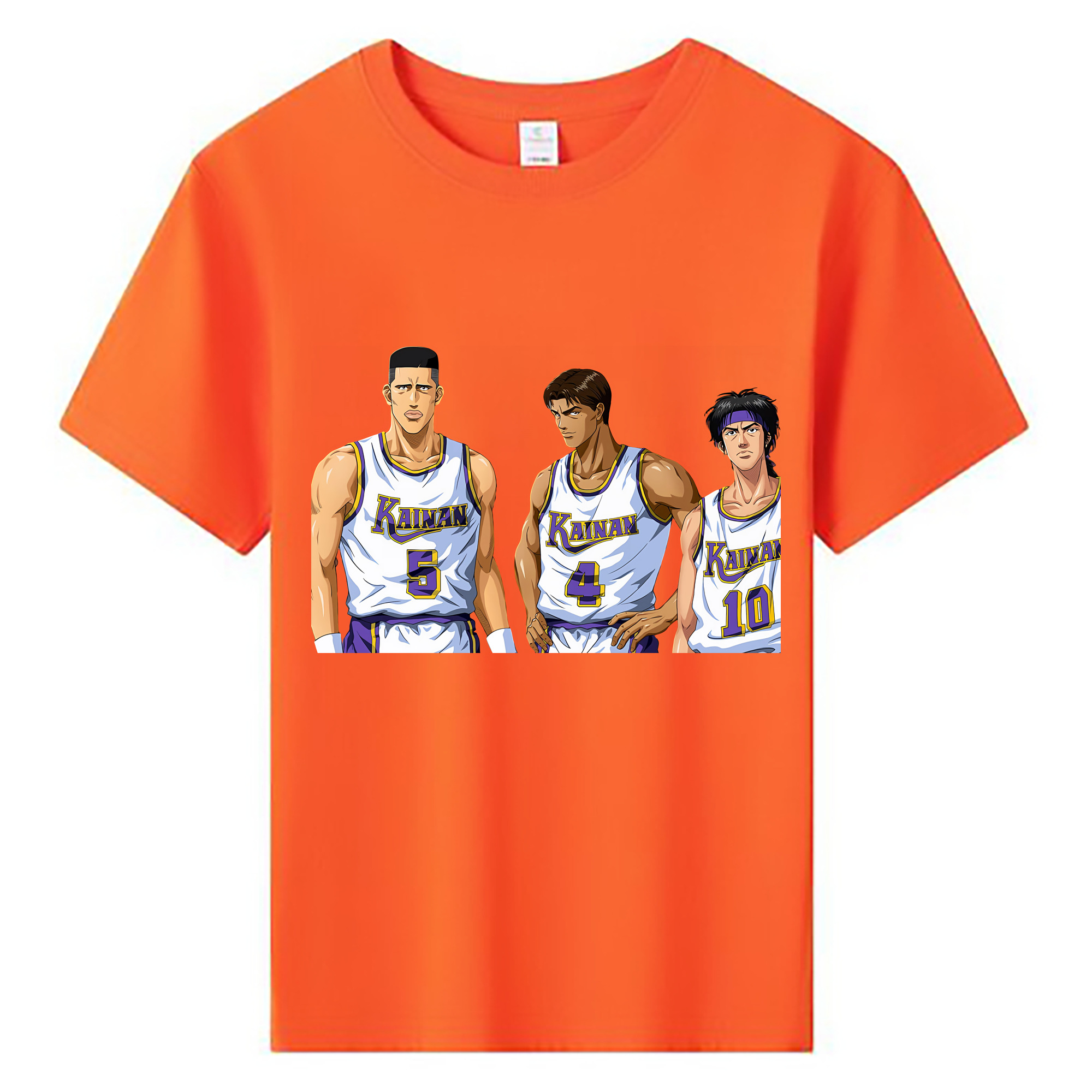 （画像用） SLAM DUNK／スラムダンク 綿100％キッズTシャツ（フロントプリント）