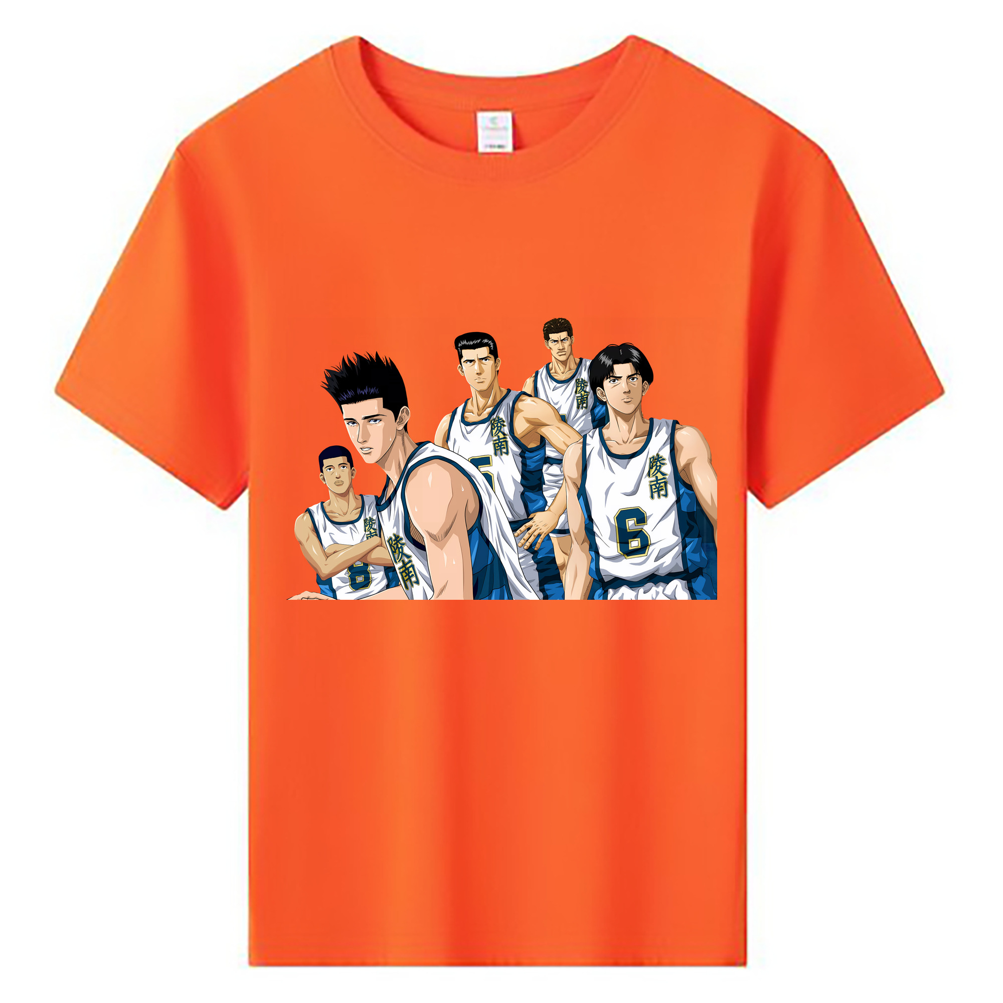 （画像用） SLAM DUNK／スラムダンク 綿100％キッズTシャツ（フロントプリント）
