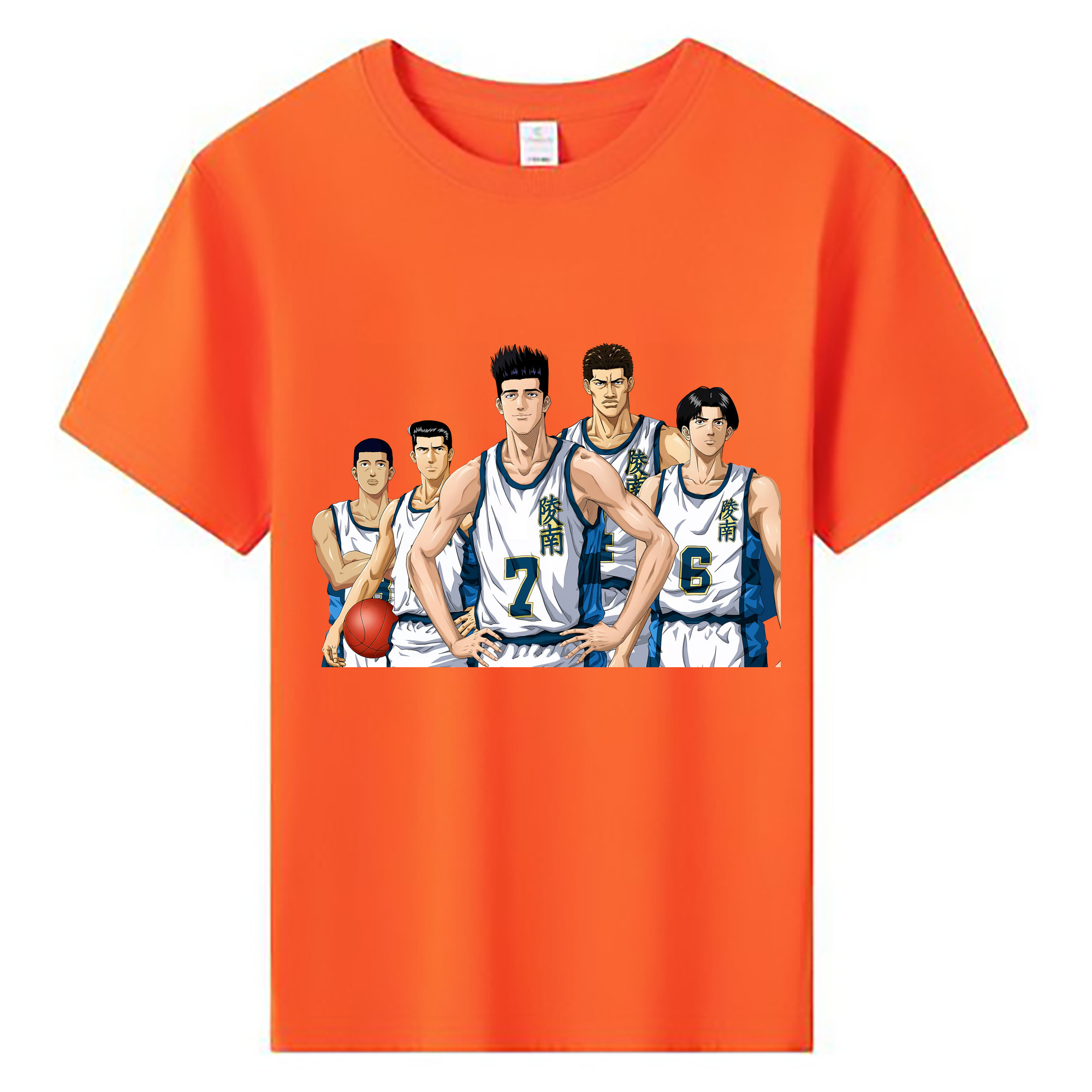 （画像用） SLAM DUNK／スラムダンク 綿100％キッズTシャツ（フロントプリント）