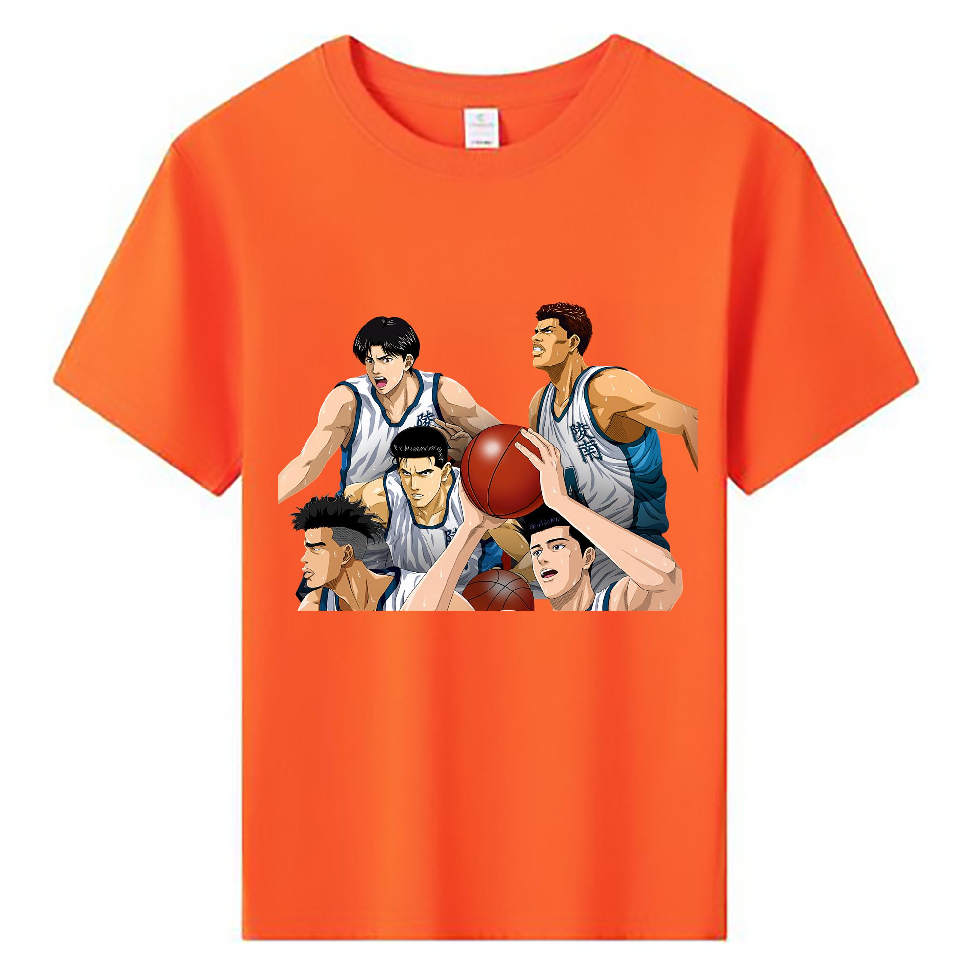 （画像用） SLAM DUNK／スラムダンク 綿100％キッズTシャツ（フロントプリント）