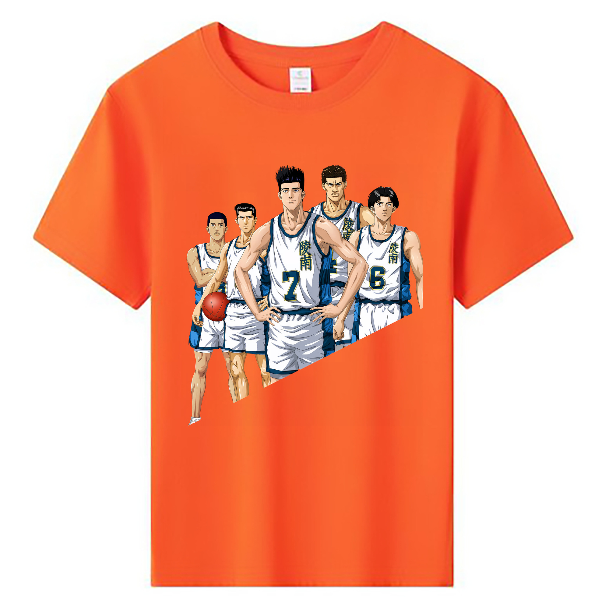 （画像用） SLAM DUNK／スラムダンク 綿100％キッズTシャツ（フロントプリント）