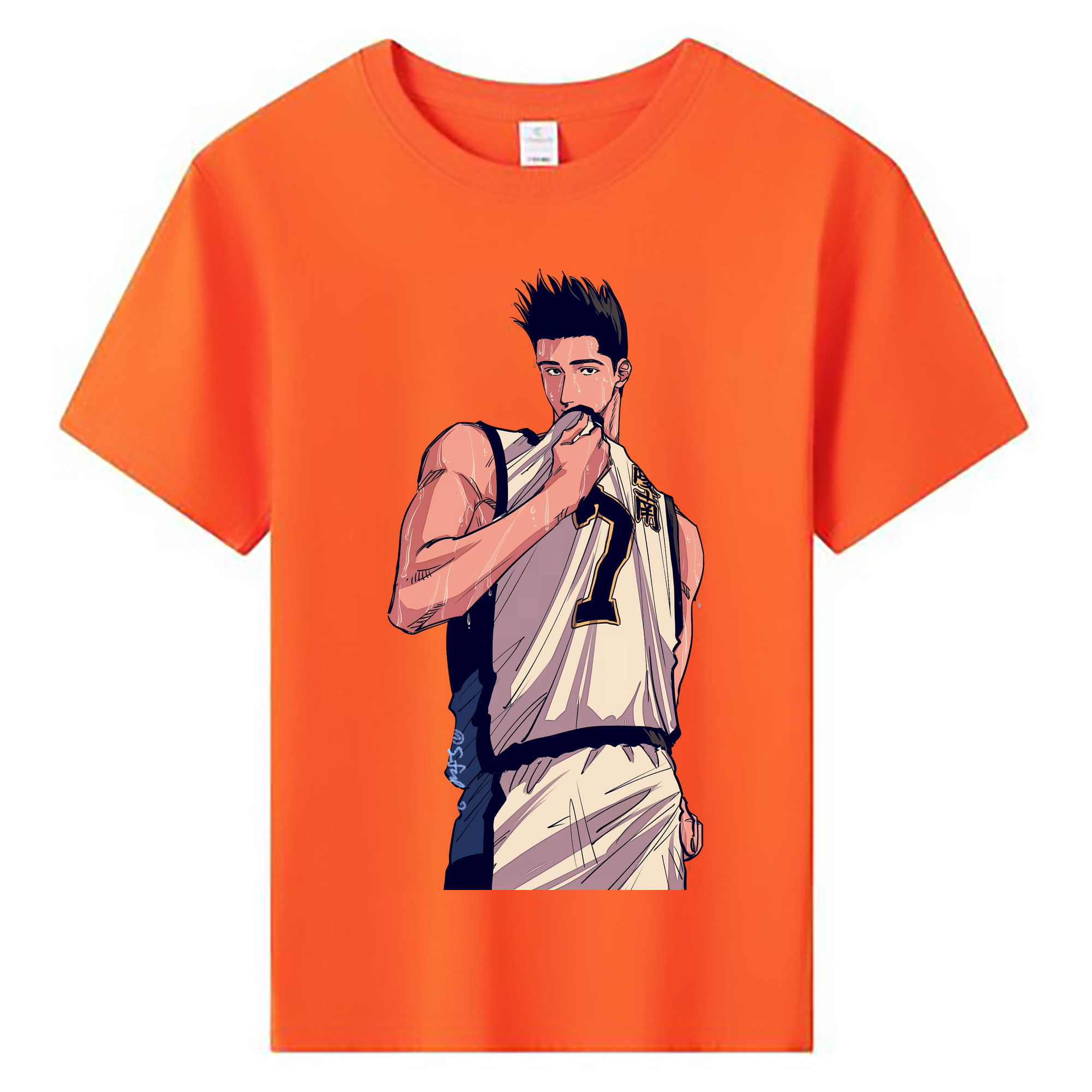 （画像用） SLAM DUNK／スラムダンク 綿100％キッズTシャツ（フロントプリント）