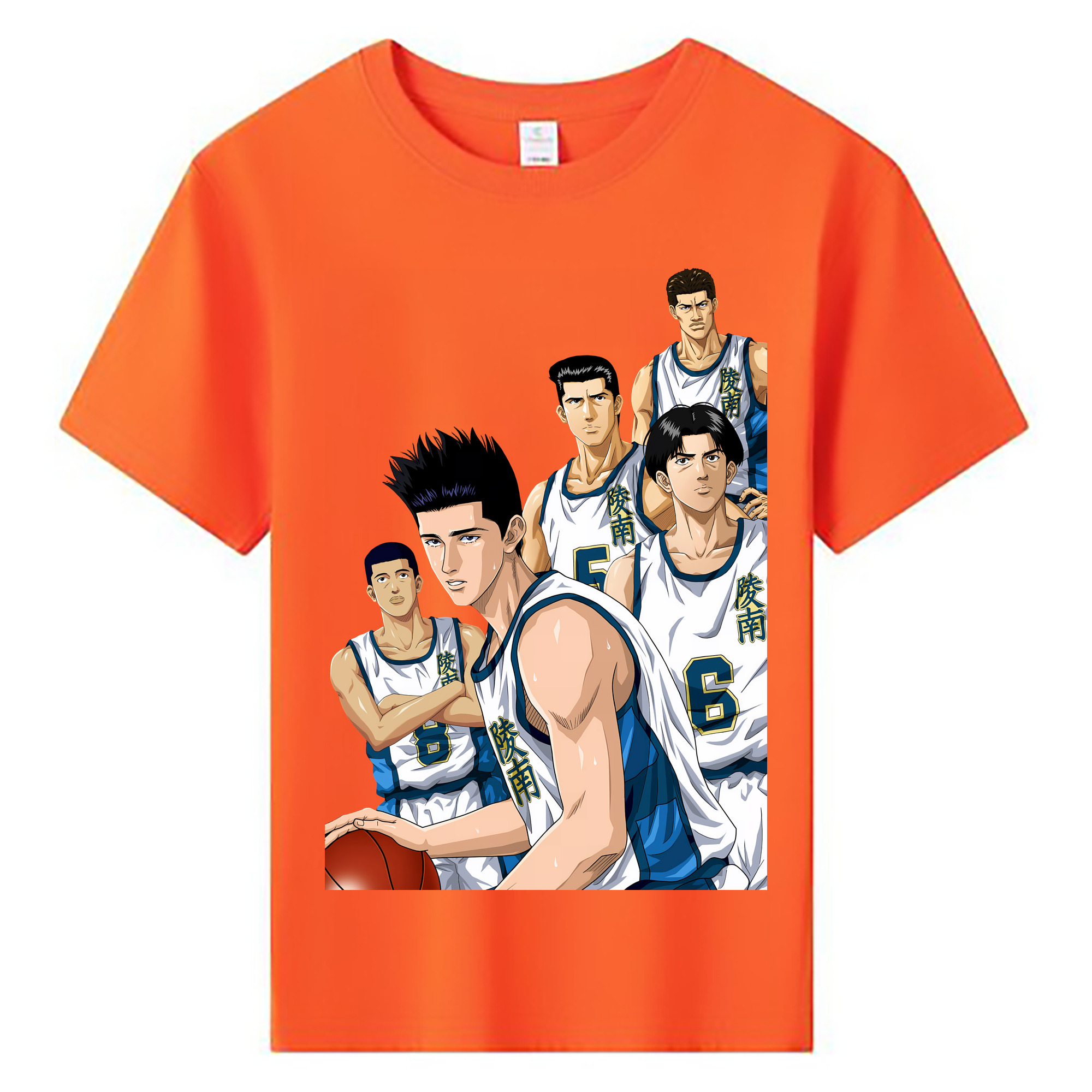 （画像用） SLAM DUNK／スラムダンク 綿100％キッズTシャツ（フロントプリント）