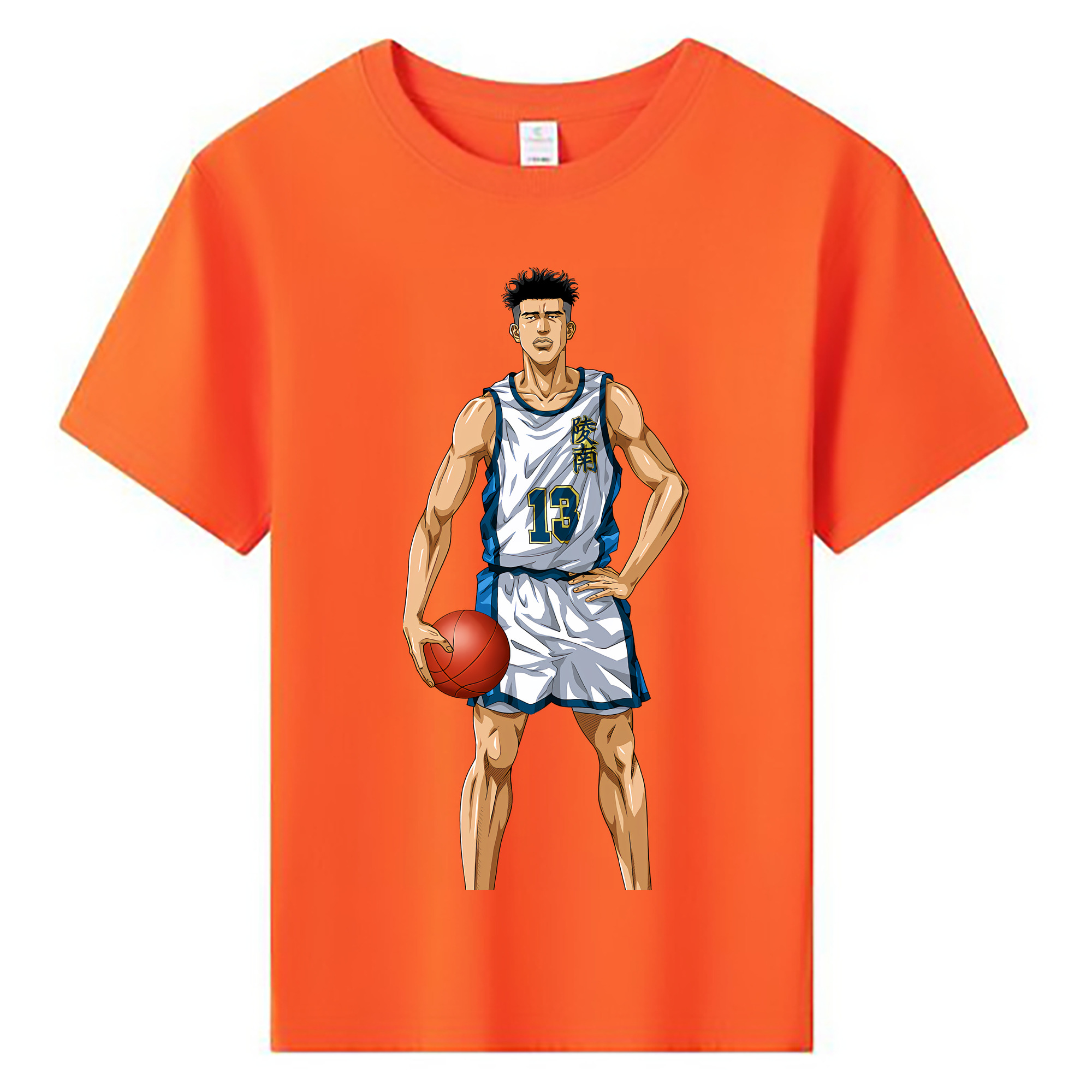 （画像用） SLAM DUNK／スラムダンク 綿100％キッズTシャツ（フロントプリント）