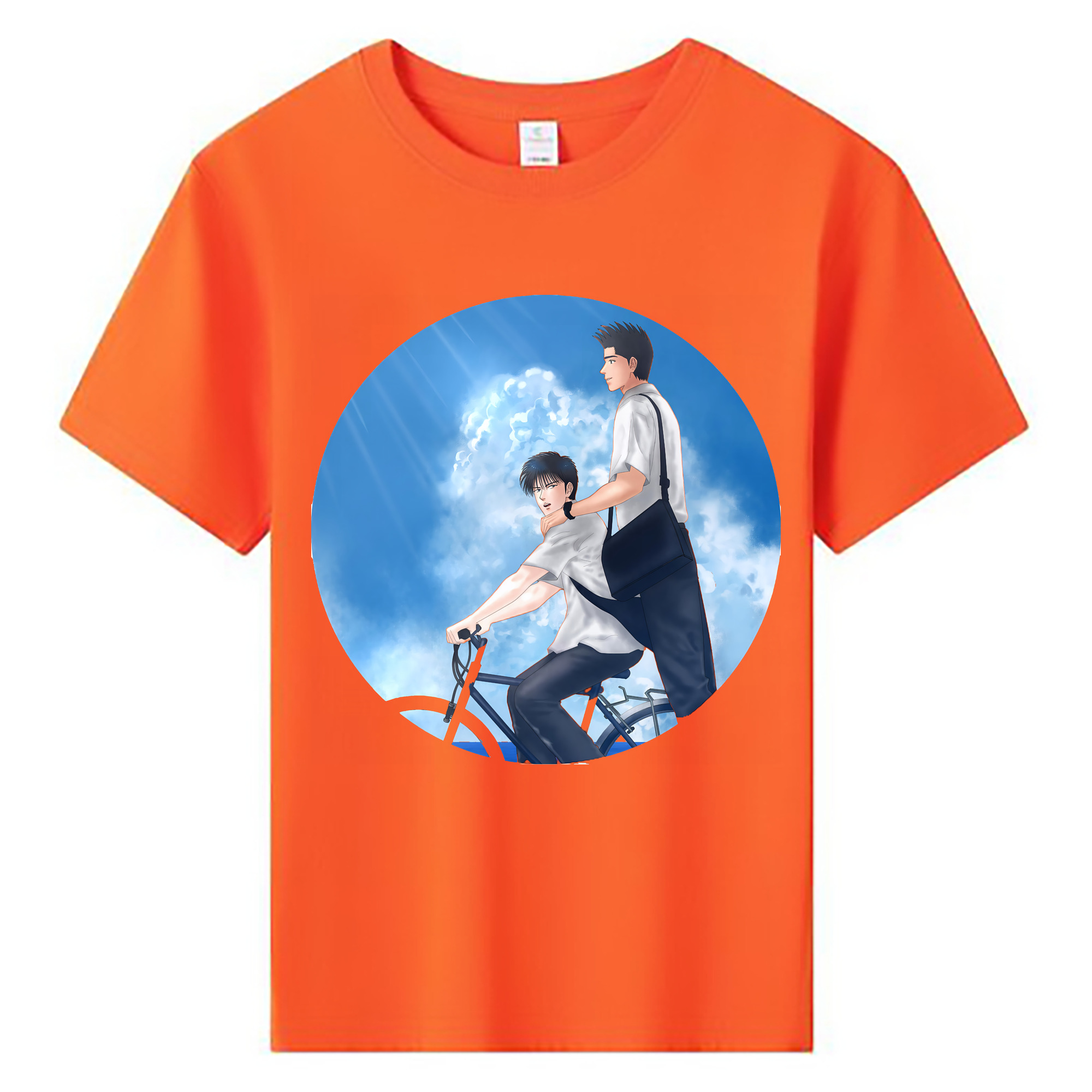 （画像用） SLAM DUNK／スラムダンク 綿100％キッズTシャツ（フロントプリント）