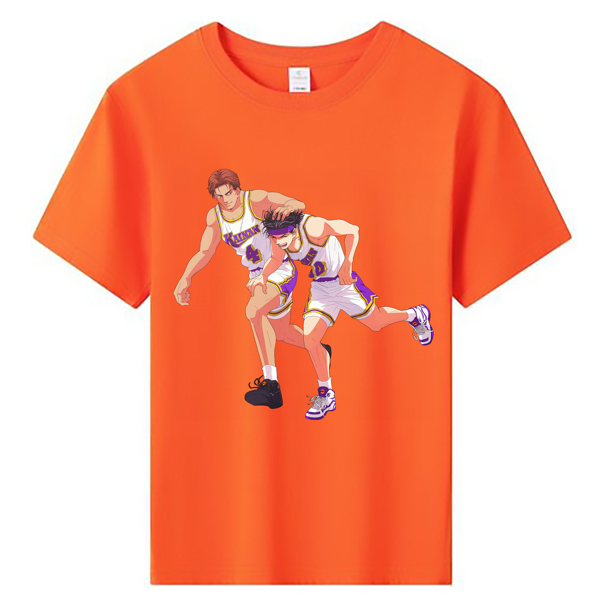 （画像用） SLAM DUNK／スラムダンク 綿100％キッズTシャツ（フロントプリント）