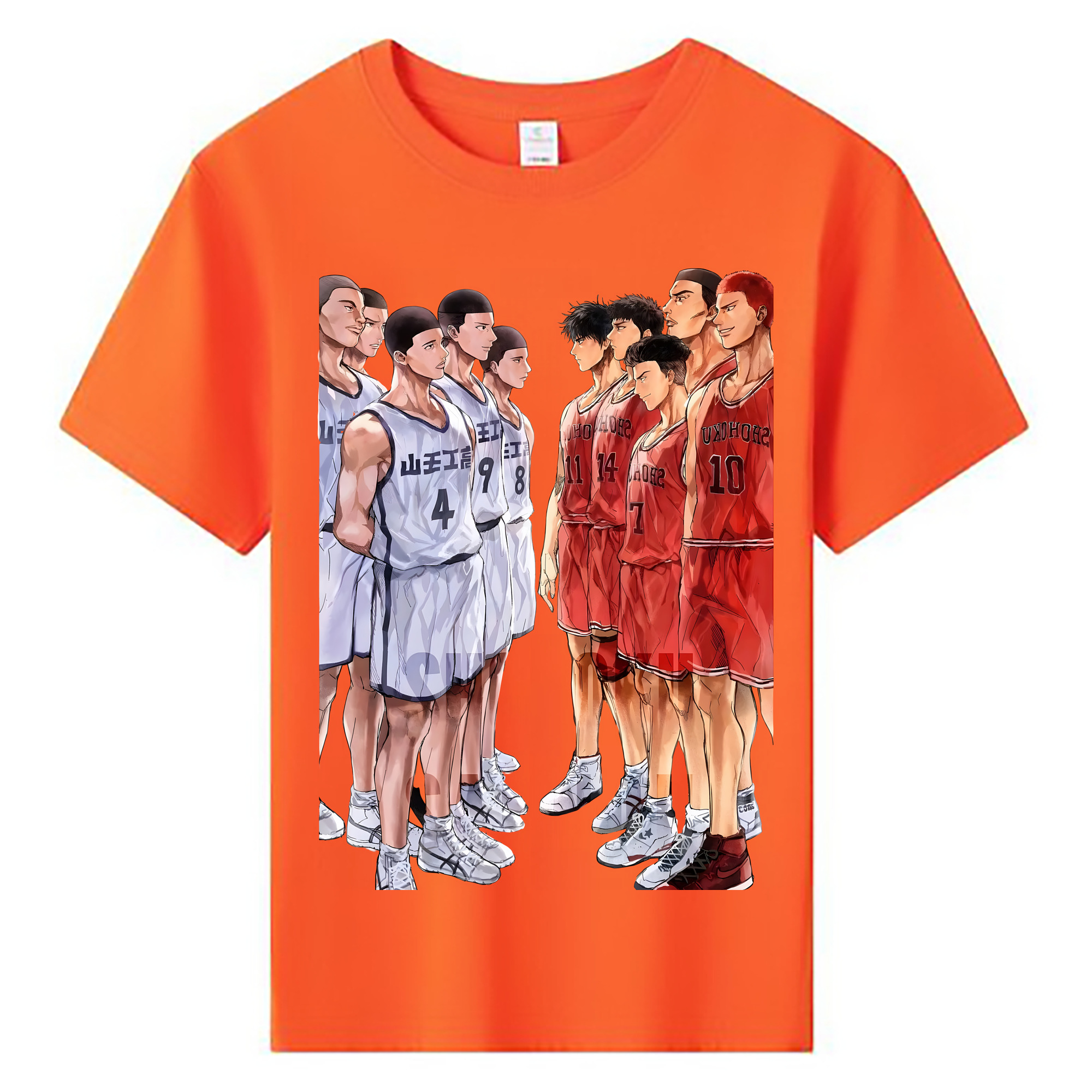 （画像用） SLAM DUNK／スラムダンク 綿100％キッズTシャツ（フロントプリント）