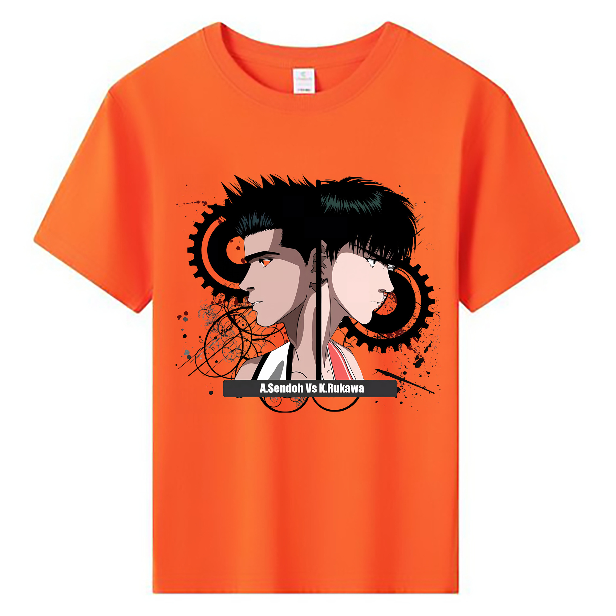 （画像用） SLAM DUNK／スラムダンク 綿100％キッズTシャツ（フロントプリント）