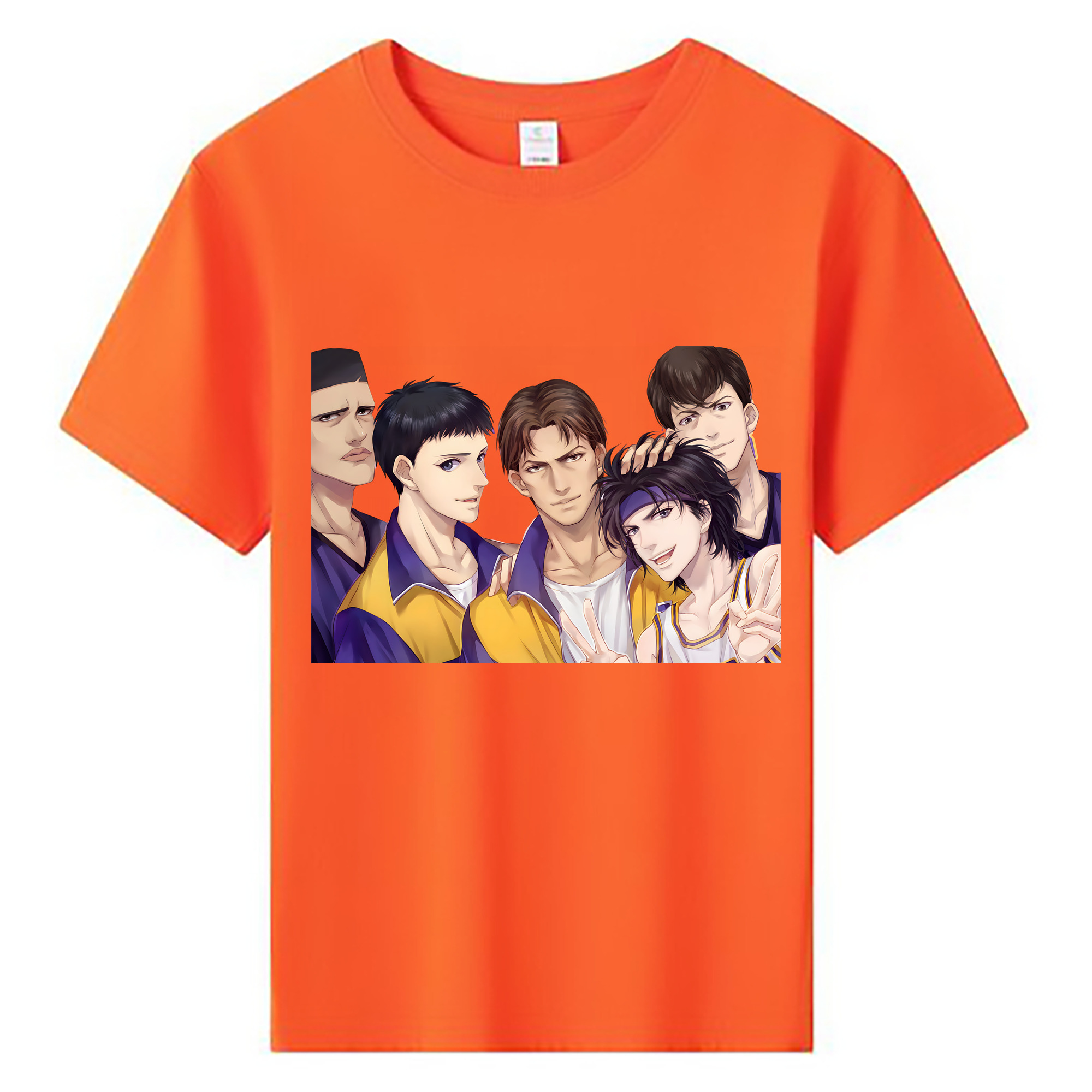 （画像用） SLAM DUNK／スラムダンク 綿100％キッズTシャツ（フロントプリント）