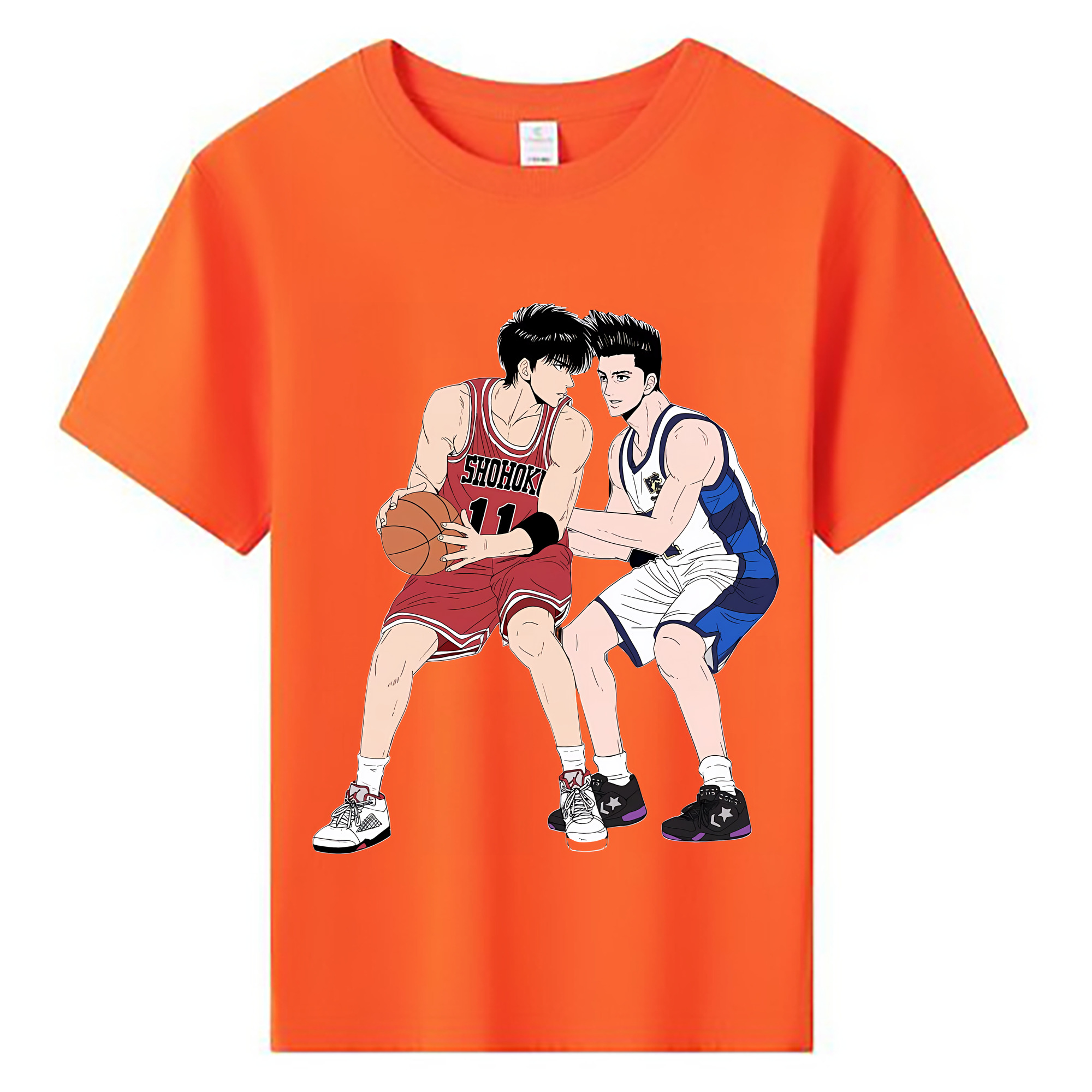 （画像用） SLAM DUNK／スラムダンク 綿100％キッズTシャツ（フロントプリント）