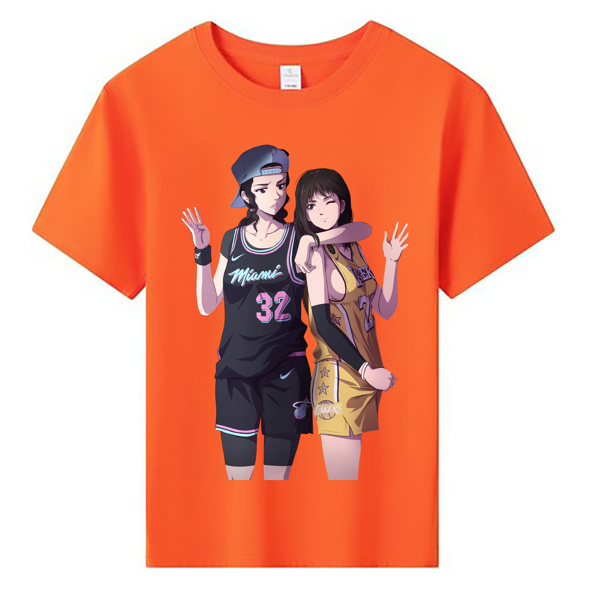 （画像用） SLAM DUNK／スラムダンク 綿100％キッズTシャツ（フロントプリント）