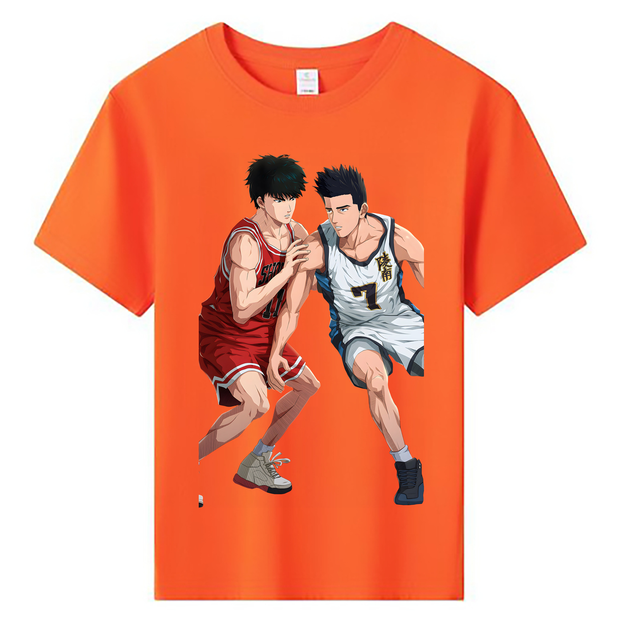 （画像用） SLAM DUNK／スラムダンク 綿100％キッズTシャツ（フロントプリント）