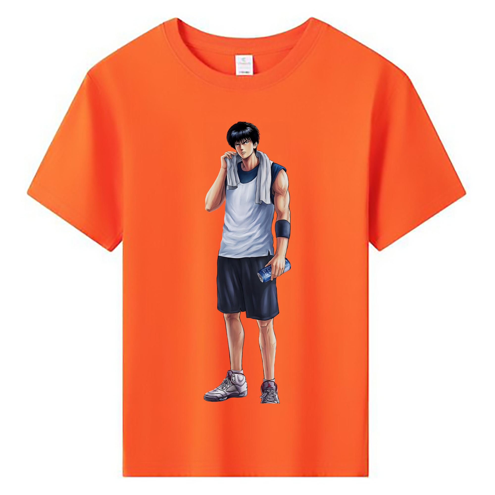 （画像用） SLAM DUNK／スラムダンク 綿100％キッズTシャツ（フロントプリント）