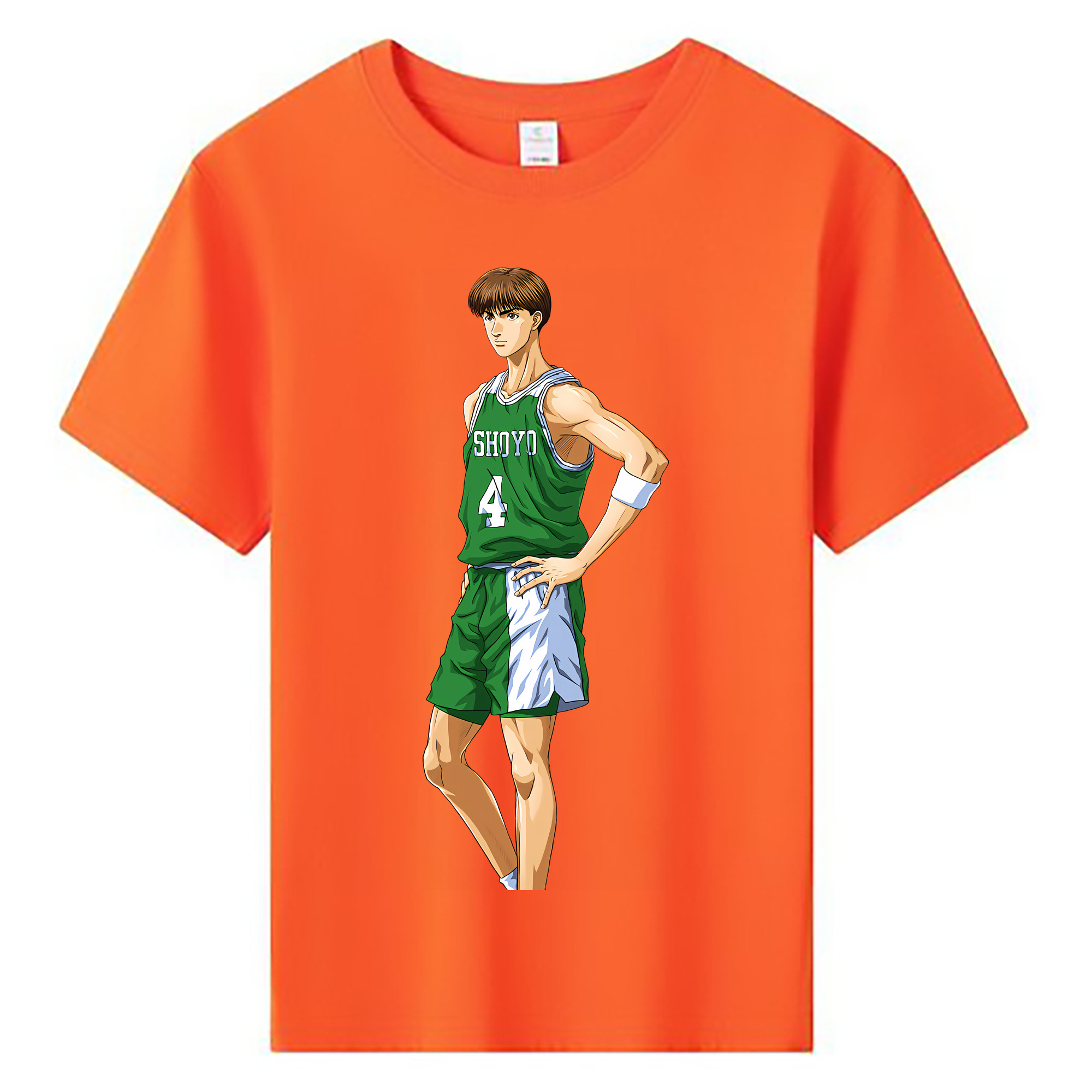 （画像用） SLAM DUNK／スラムダンク 綿100％キッズTシャツ（フロントプリント）