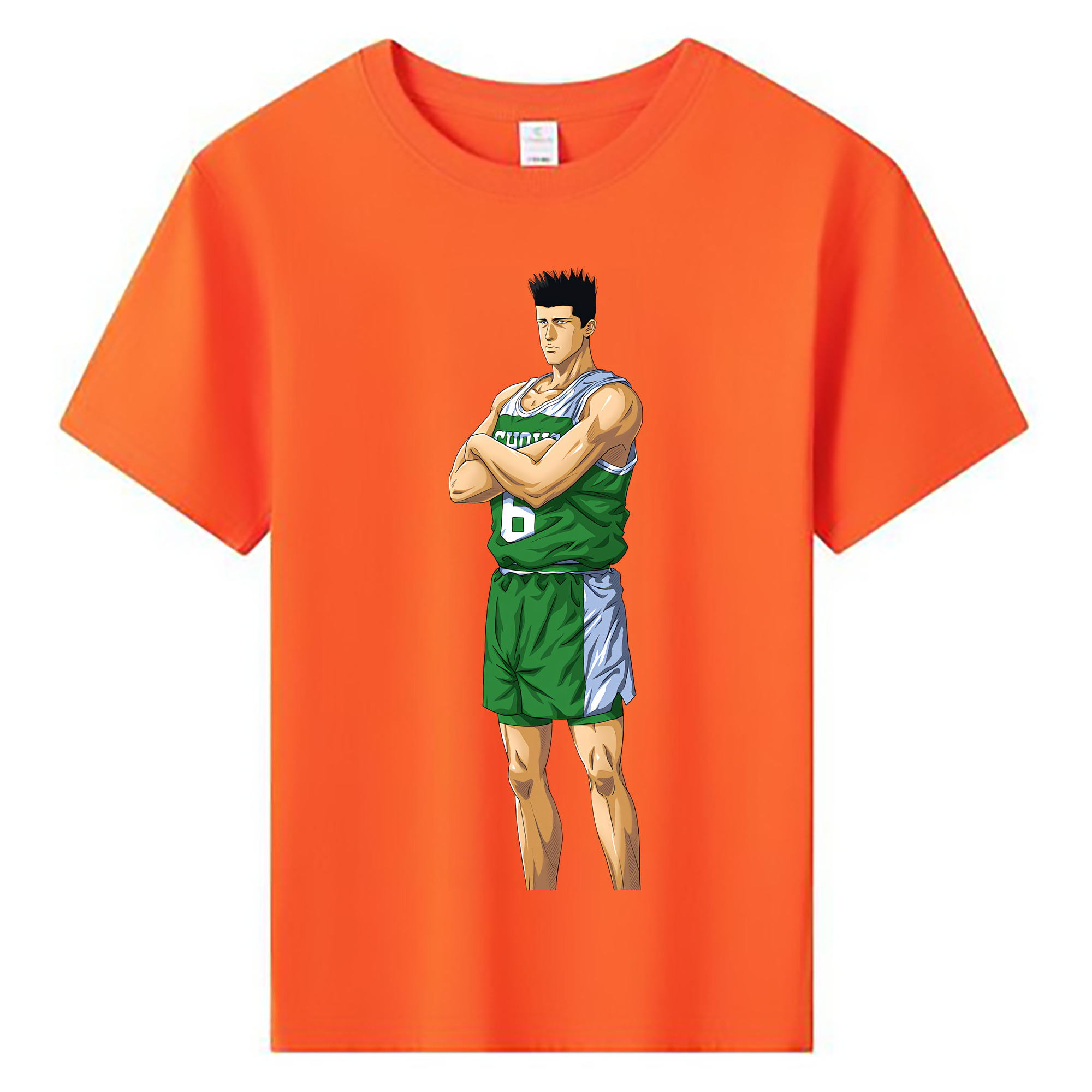 （画像用） SLAM DUNK／スラムダンク 綿100％キッズTシャツ（フロントプリント）