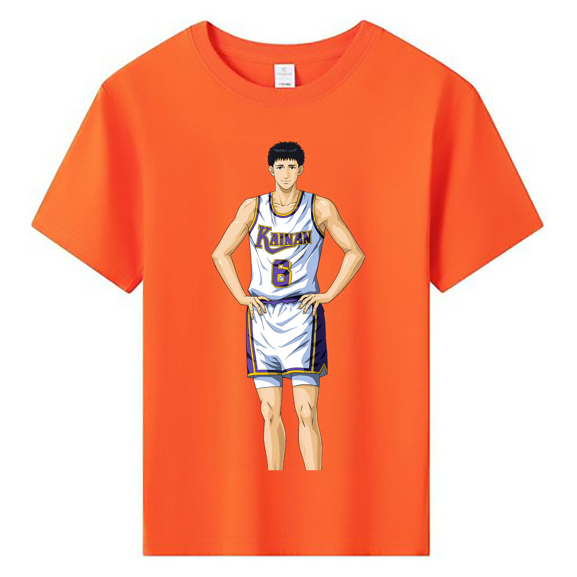 （画像用） SLAM DUNK／スラムダンク 綿100％キッズTシャツ（フロントプリント）
