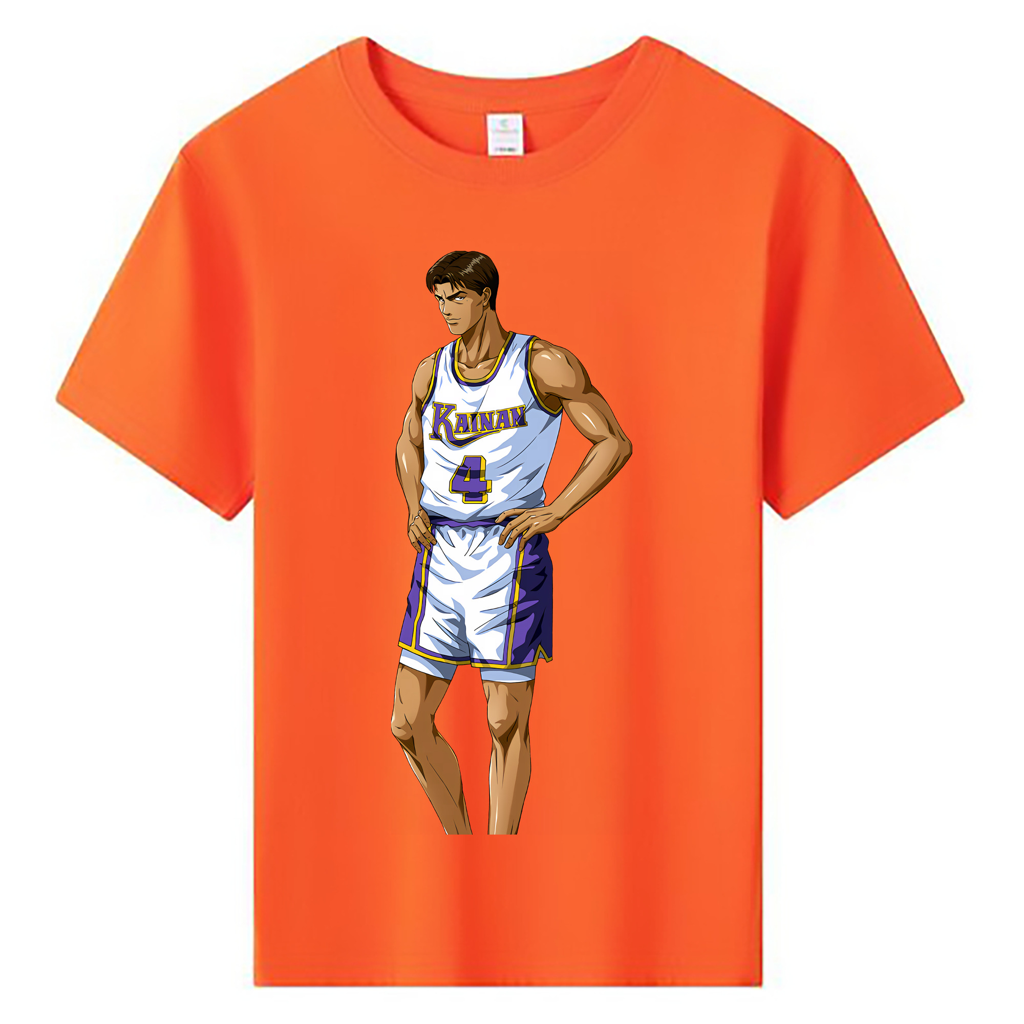 （画像用） SLAM DUNK／スラムダンク 綿100％キッズTシャツ（フロントプリント）