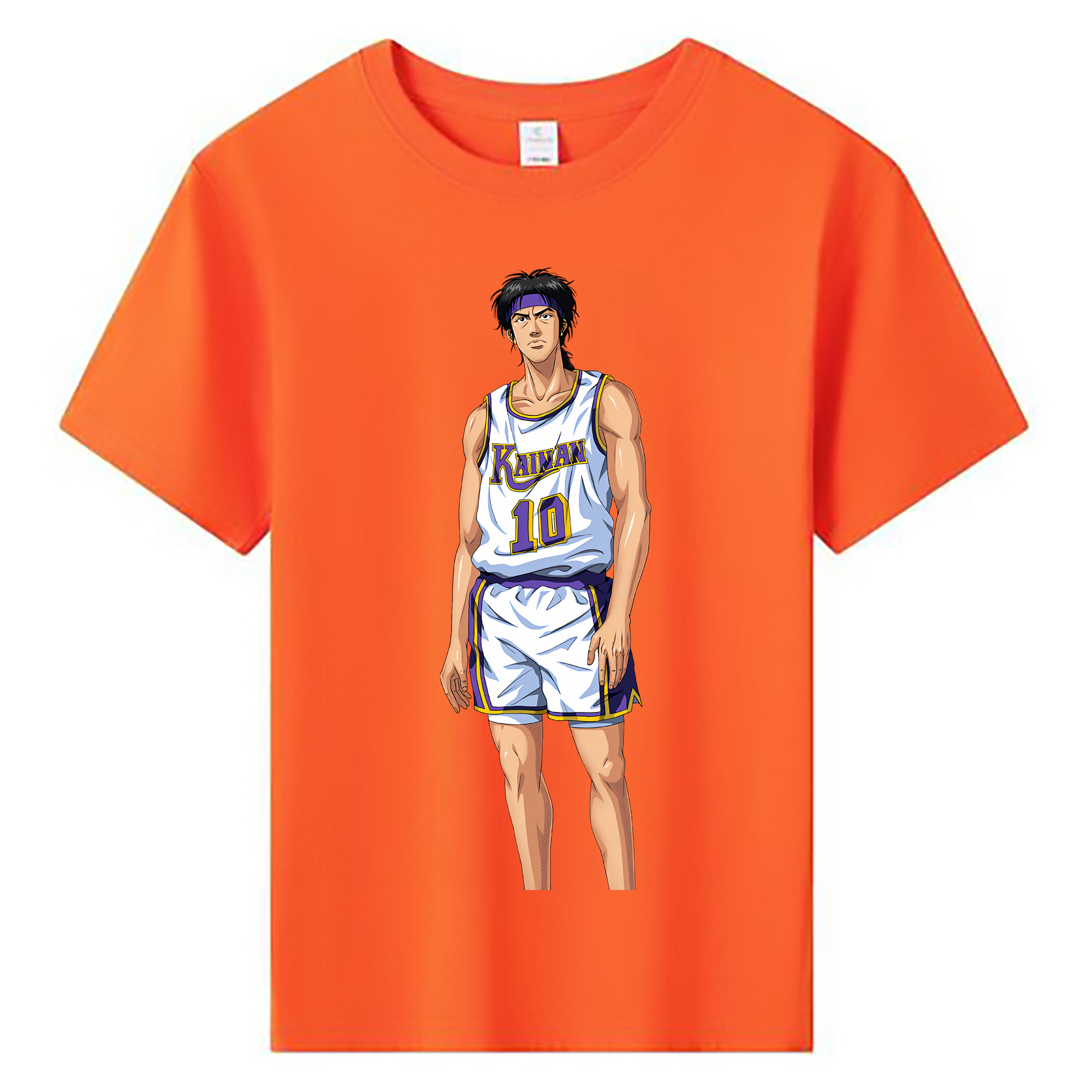 （画像用） SLAM DUNK／スラムダンク 綿100％キッズTシャツ（フロントプリント）