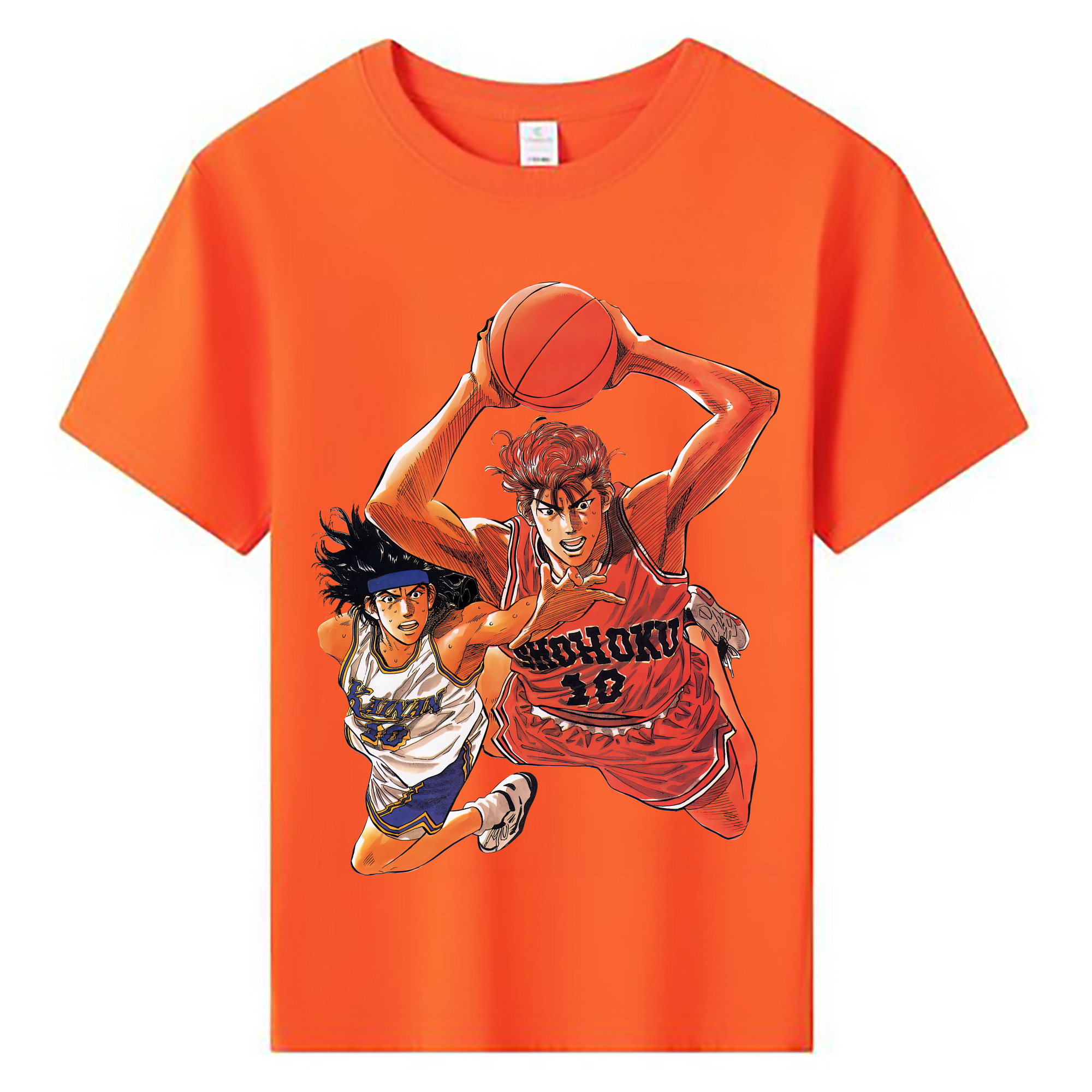 （画像用） SLAM DUNK／スラムダンク 綿100％キッズTシャツ（フロントプリント）